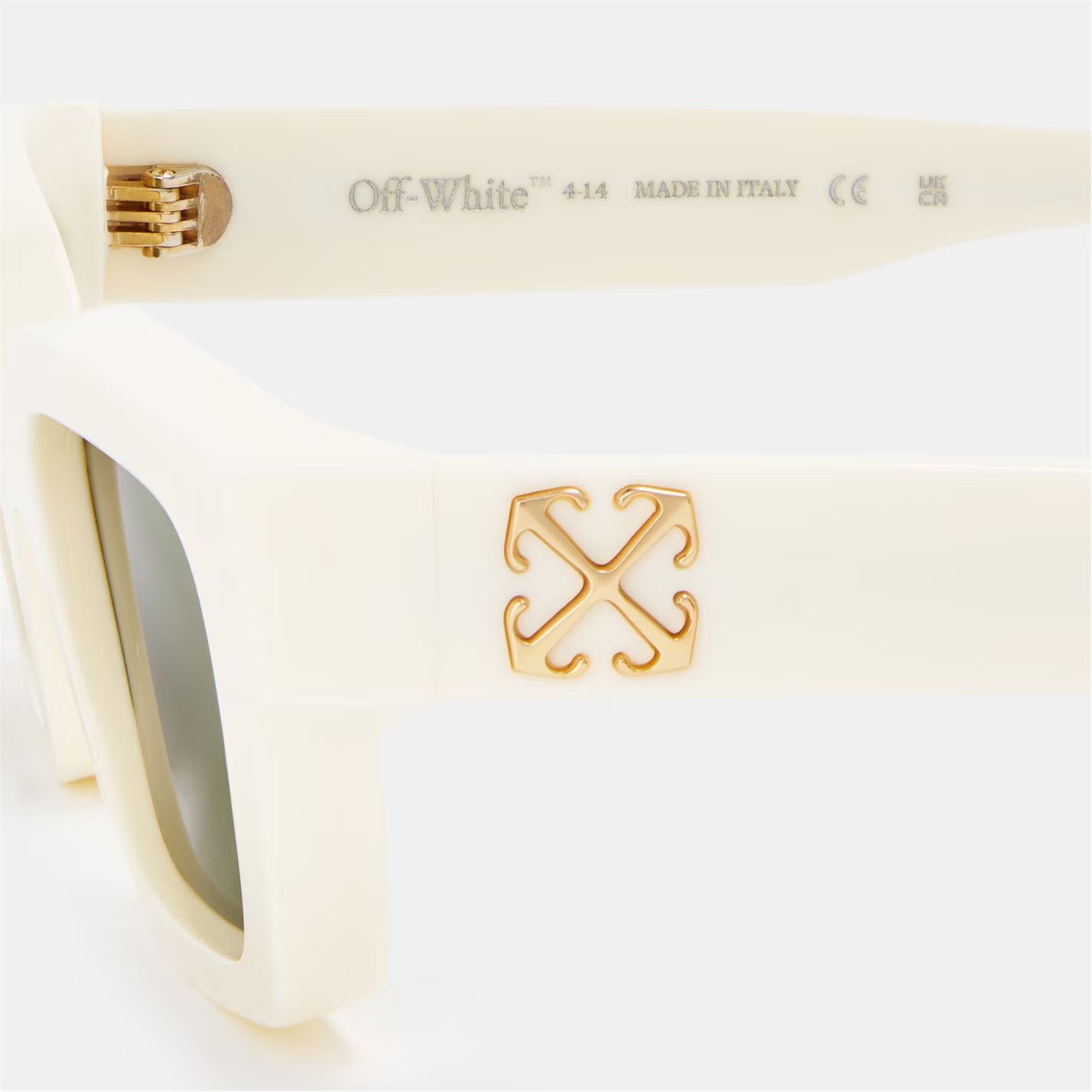 Off-White o1g2r1mq0226 Size: OS / Square Sunglasses In Ivory Size ONE SIZE - 3 Thumbnail