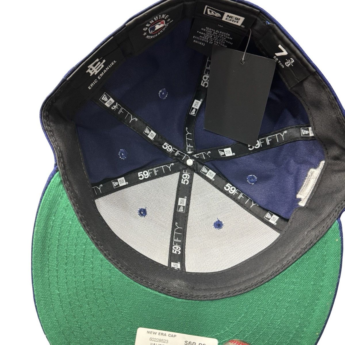 Eric Emanuel Eric Emanuel x New Era LA Dodgers 7 3/8 BNWT Limited Heat Size ONE SIZE - 10 Thumbnail