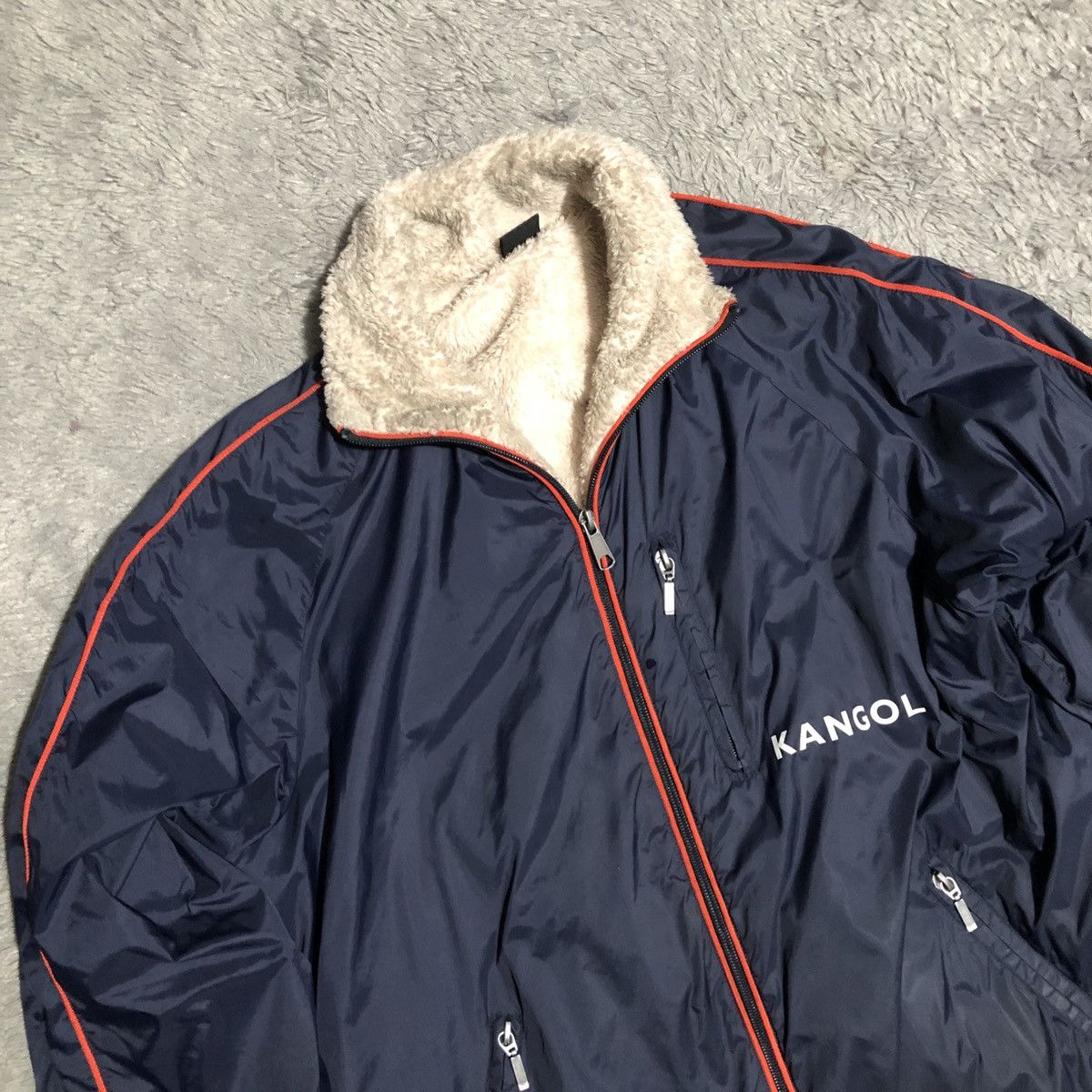 Japanese Brand × Kangol KANGOL ZIPER JACKET INNER FUR Size US M / EU 48-50 / 2 - 6 Thumbnail