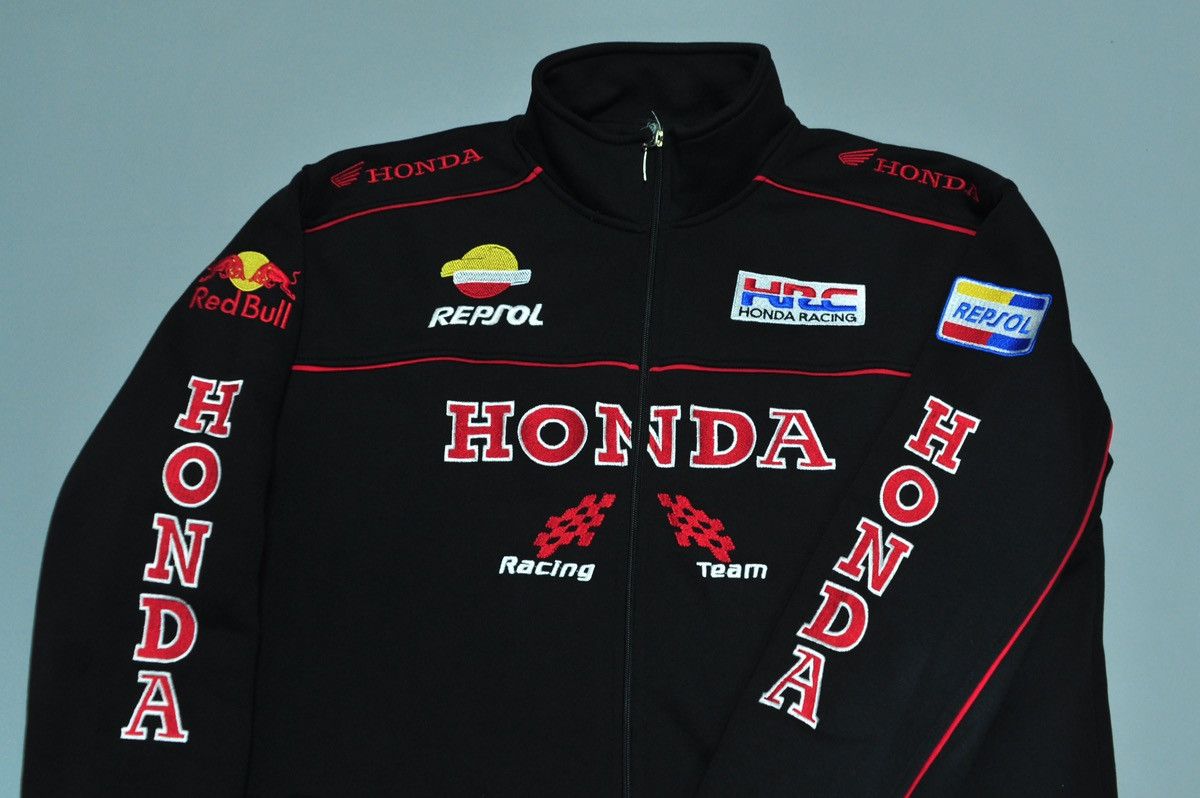 Honda Honda Racing Sweatshirt Zip Jacket Size US XL / EU 56 / 4 - 5 Thumbnail