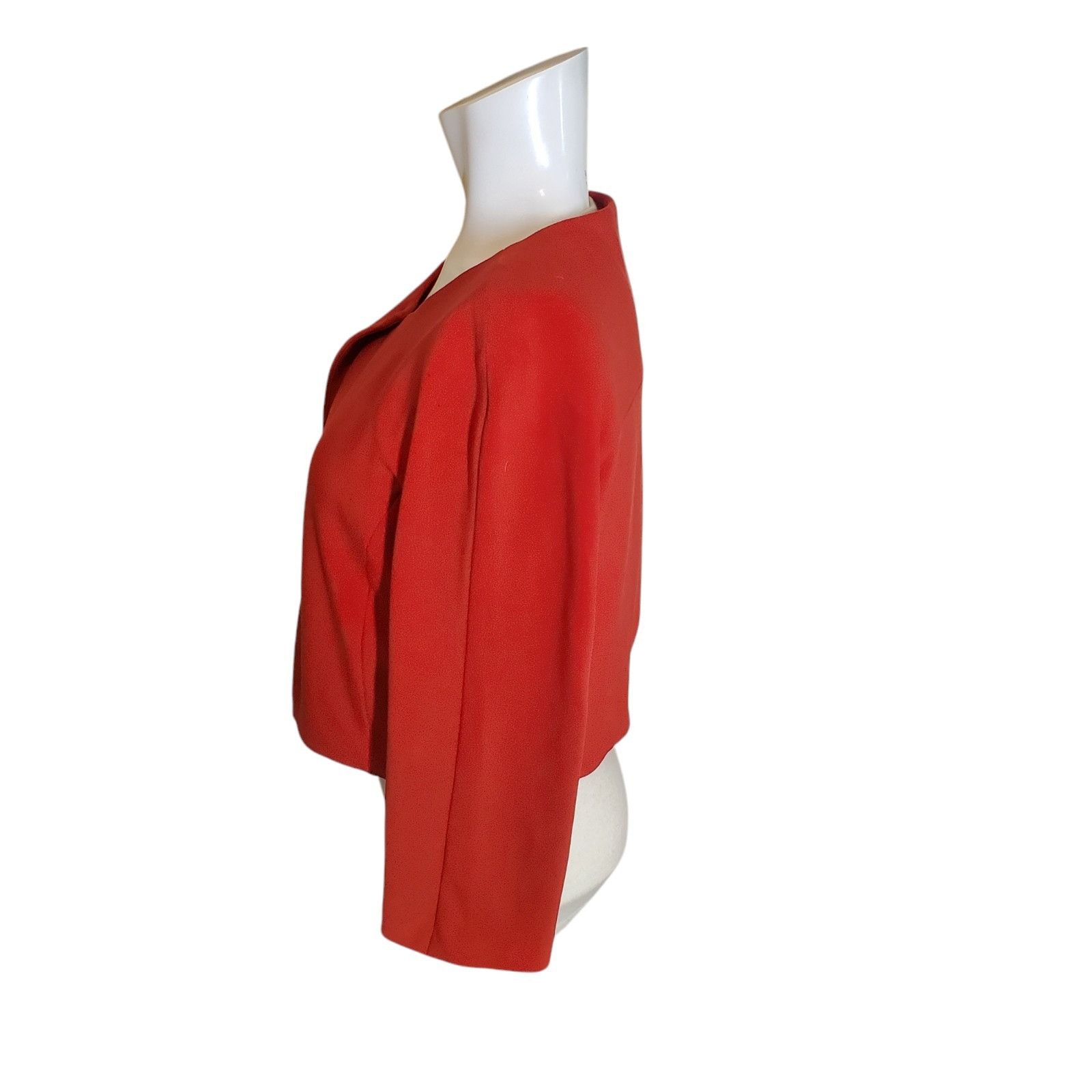 Joseph Ribkoff Joseph Ribkoff Vintage Cropped Jacket Ponte Cardigan Jacket Size XL / US 12-14 / IT 48-50 - 2 Thumbnail