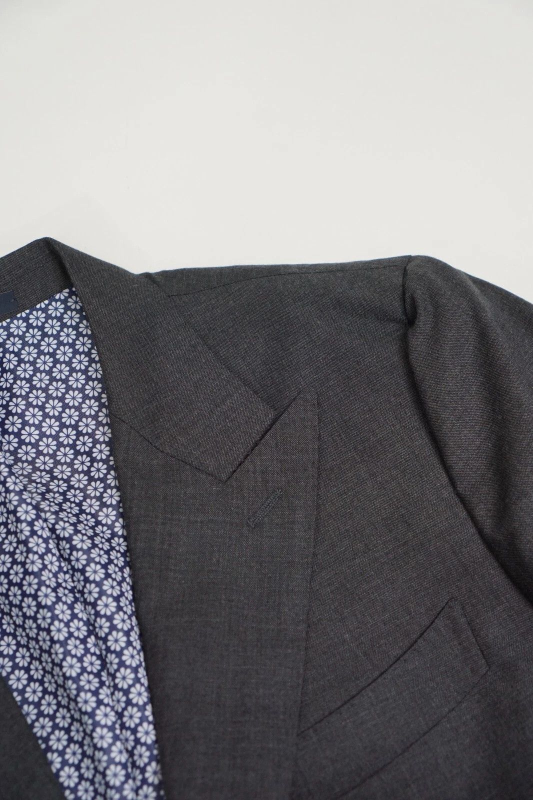 Suitsupply Men Suitsupply Blazer La Spall Peak Holland & Sherry US40S Size 40S - 4 Thumbnail
