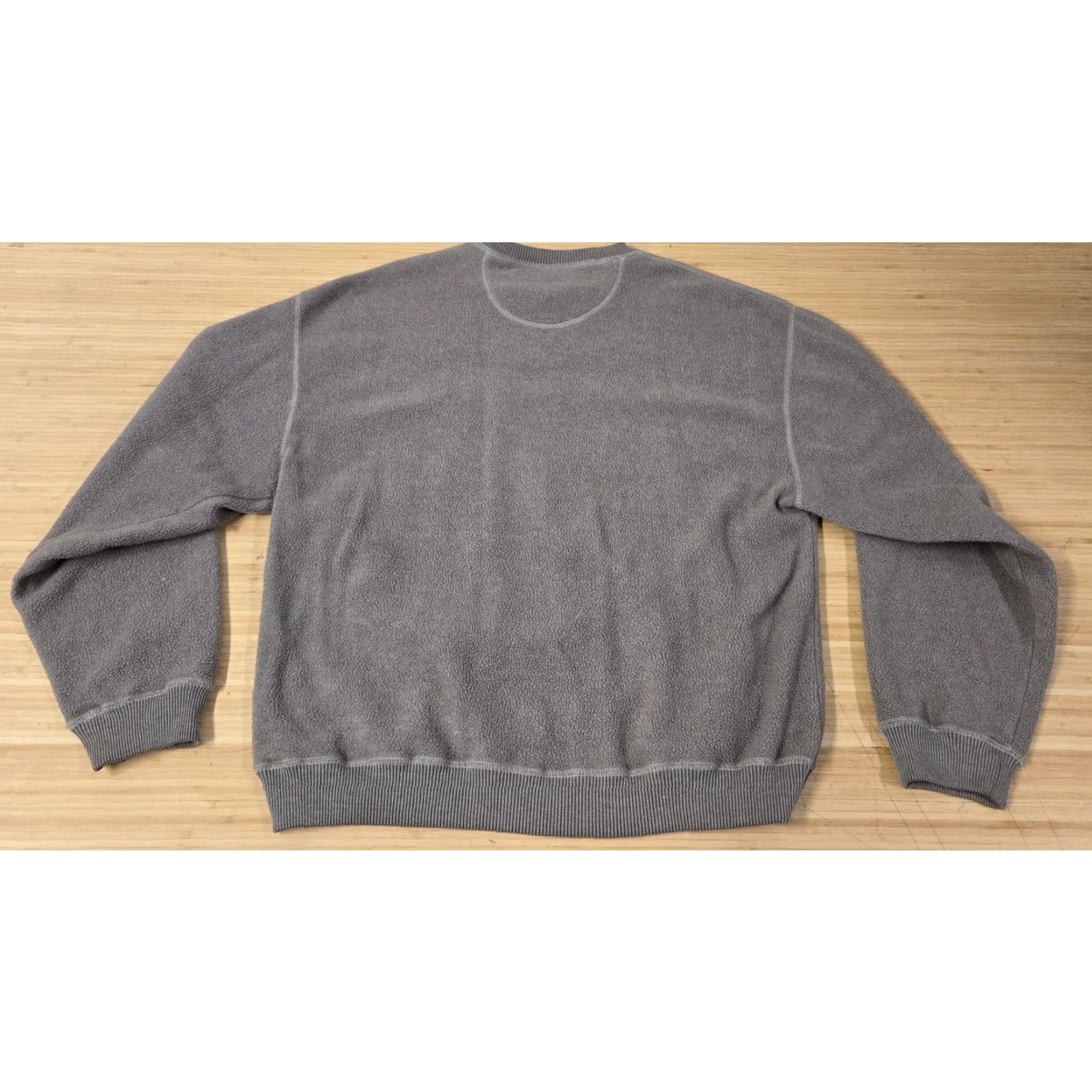 Big Dogs VINTAGE Big Dogs Sweatshirt Mens Medium Gray Fleece Crewneck Embroidered Logo Pullover Size US M / EU 48-50 / 2 - 6 Thumbnail