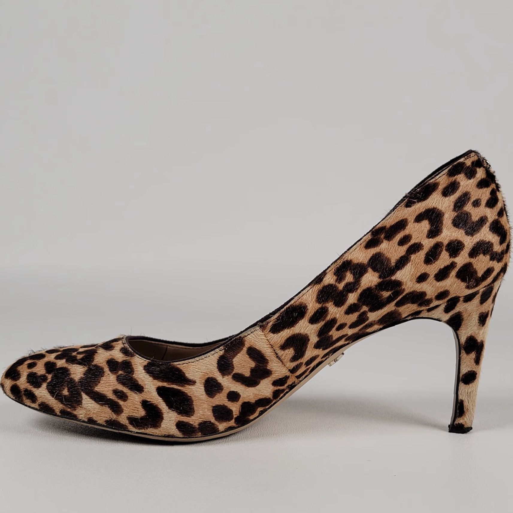 Sam Edelman Sam Edelman Stillson Leopard Leather Pumps Women's Pump 7.5 Animal Print Multicolor Leopard Stiletto Heel Size US 8 / IT 38 - 5 Thumbnail