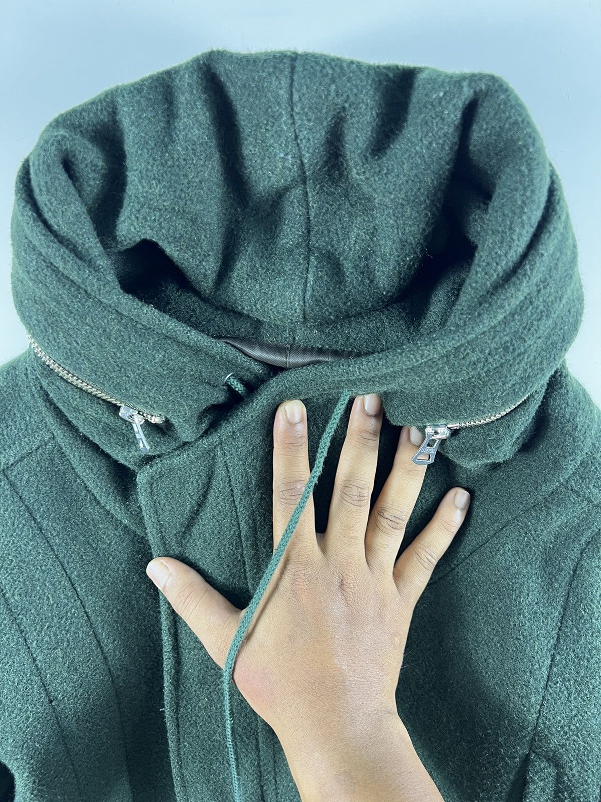 Tornado Mart 🔥 Tornado Mart wool double collar Hood punk Revolution - M Size US XS / EU 42 / 0 - 5 Thumbnail