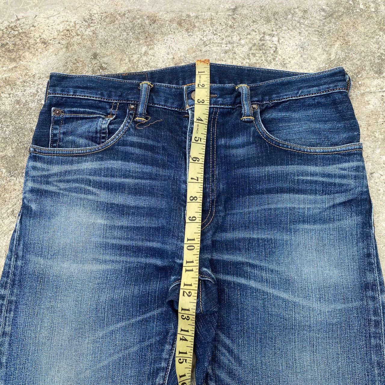 Levi's Vintage Levis 551 Distressed Denim Kurt Cobain Style Size US 32 / EU 48 - 5 Thumbnail