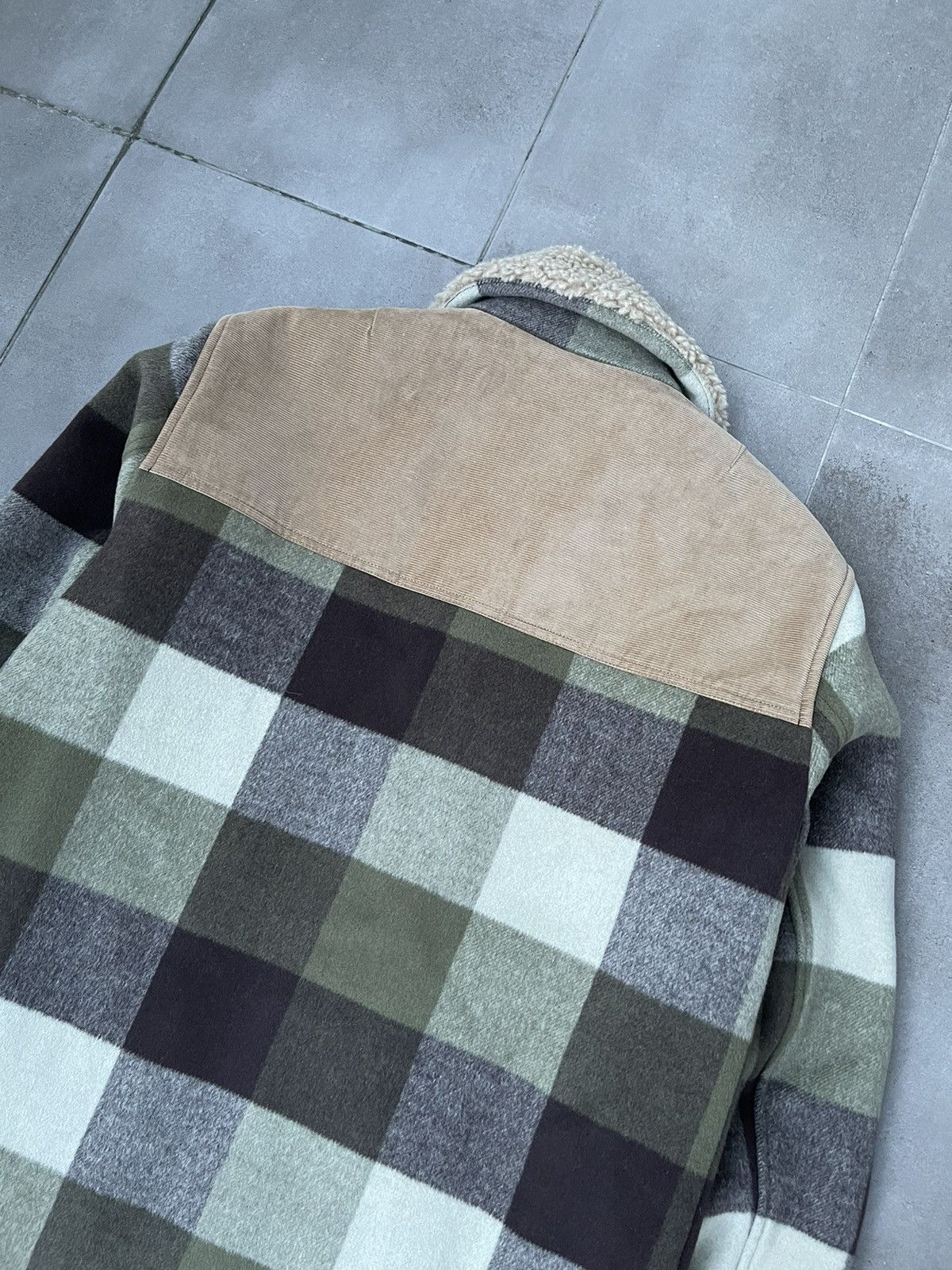 Rag & Bone !DS! AW22 Rag & Bone Checkered Army Buffalo Lane Jacket Size US M / EU 48-50 / 2 - 19 Thumbnail