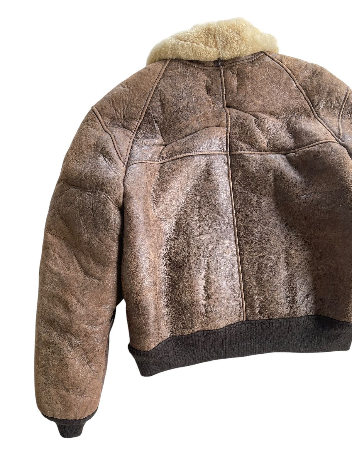 Vintage Vintage B-6 U.S Sheepskin International Flight USA Jacket Size US L / EU 52-54 / 3 - 10 Thumbnail