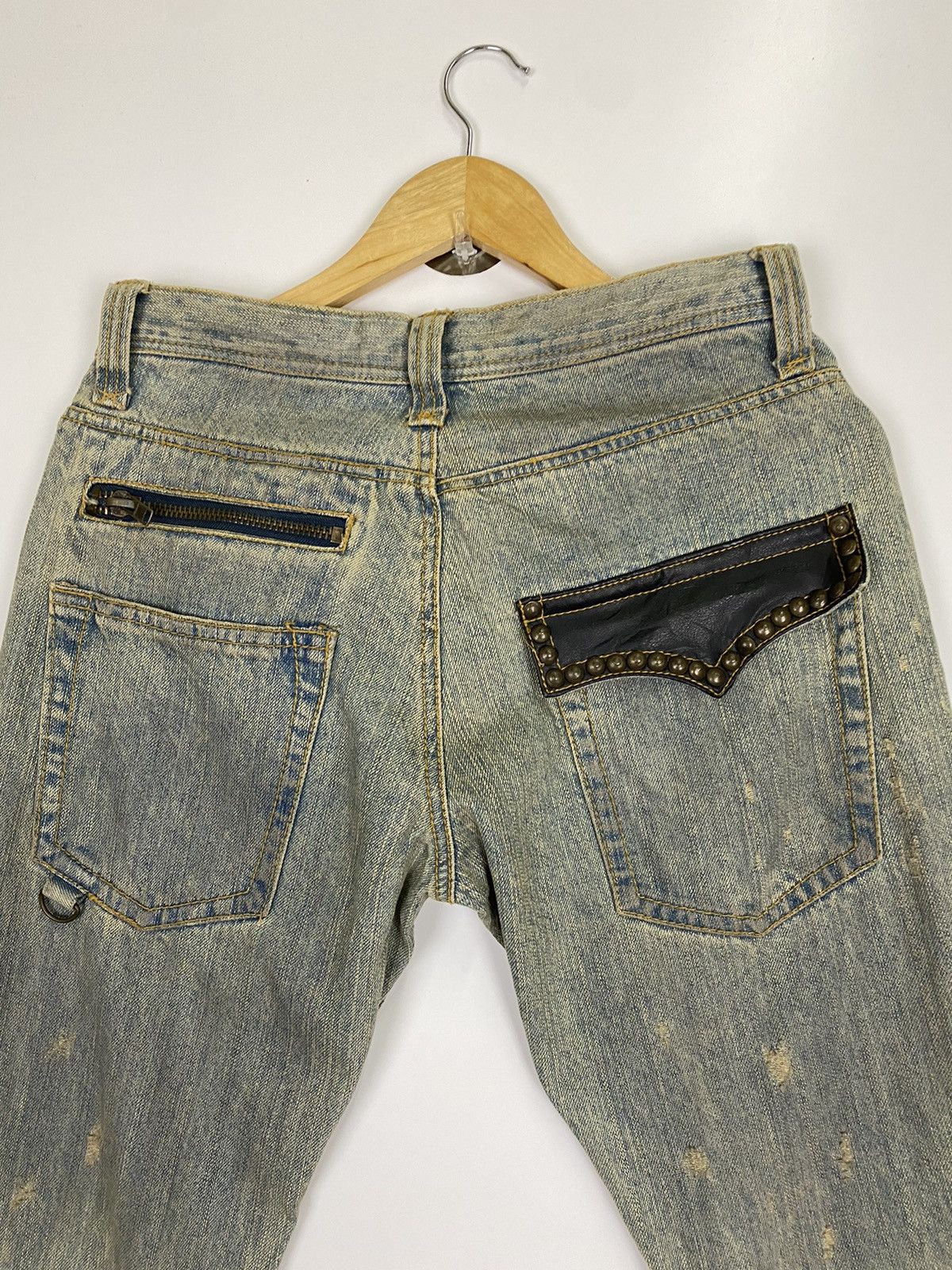 Vintage Vintage Distressed Denim Size US 32 / EU 48 - 10 Thumbnail