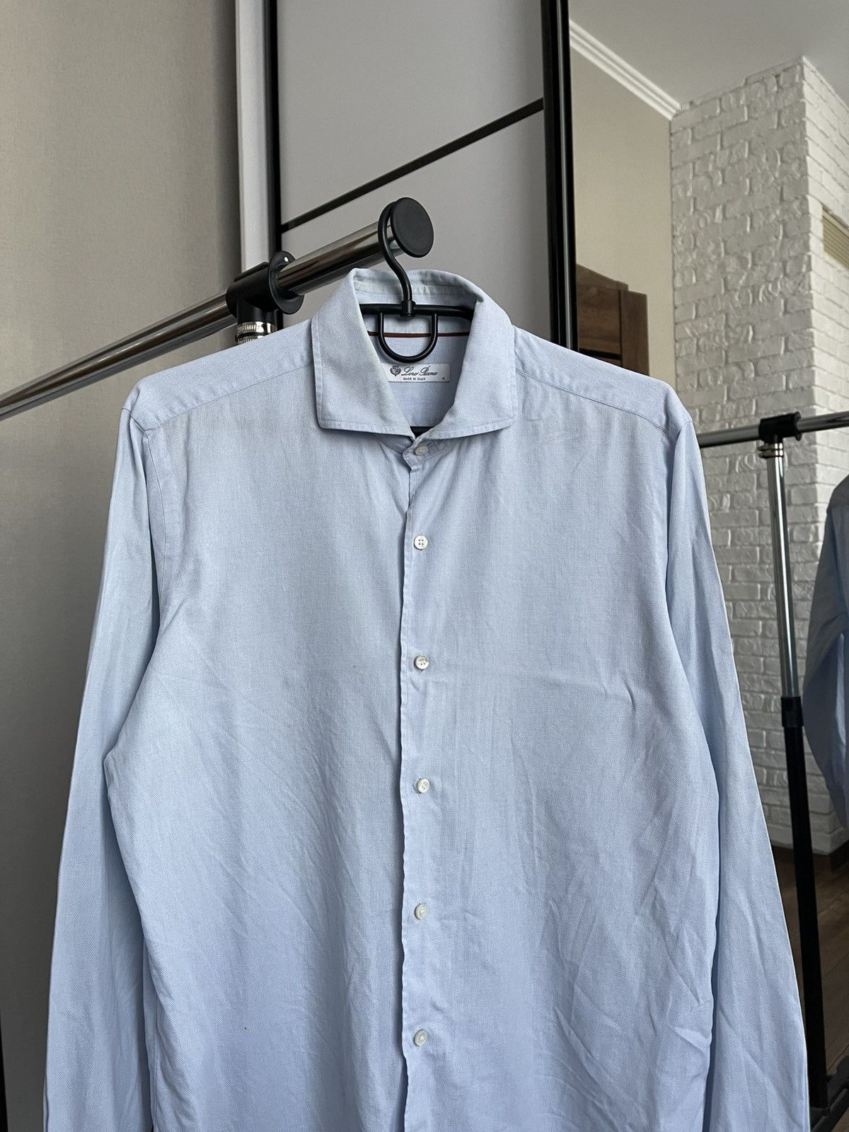 Loro Piana Loro Piana Button Up Shirt Long Sleeve Size US M / EU 48-50 / 2 - 5 Thumbnail