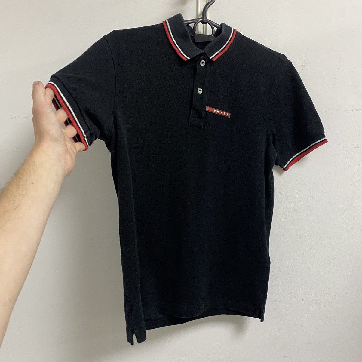 Prada Prada T-Shirt Polo Vintage Size US S / EU 44-46 / 1 - 3 Thumbnail