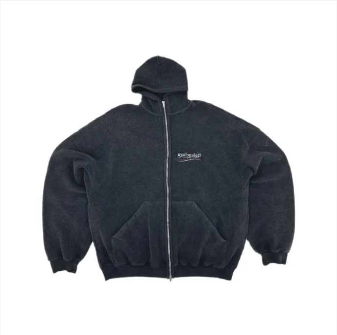 Balenciaga Balenciaga casual long-sleeved hooded sweater Size US XXL / EU 58 / 5 - 1 Thumbnail