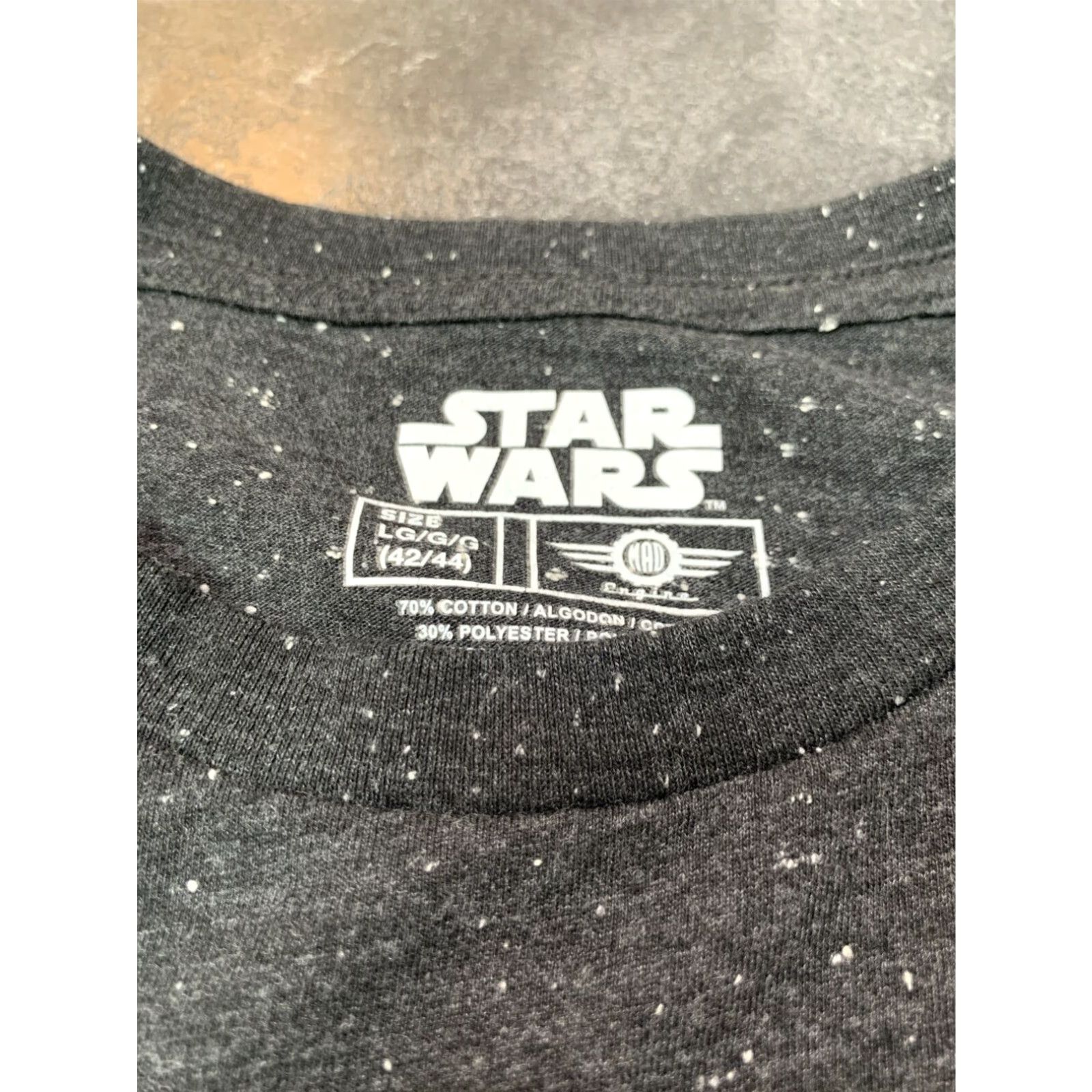 Vintage Star Wars Black Classic Crew Neck Short Sleeve T-Shirt Large Unisex Size US L / EU 52-54 / 3 - 4 Thumbnail