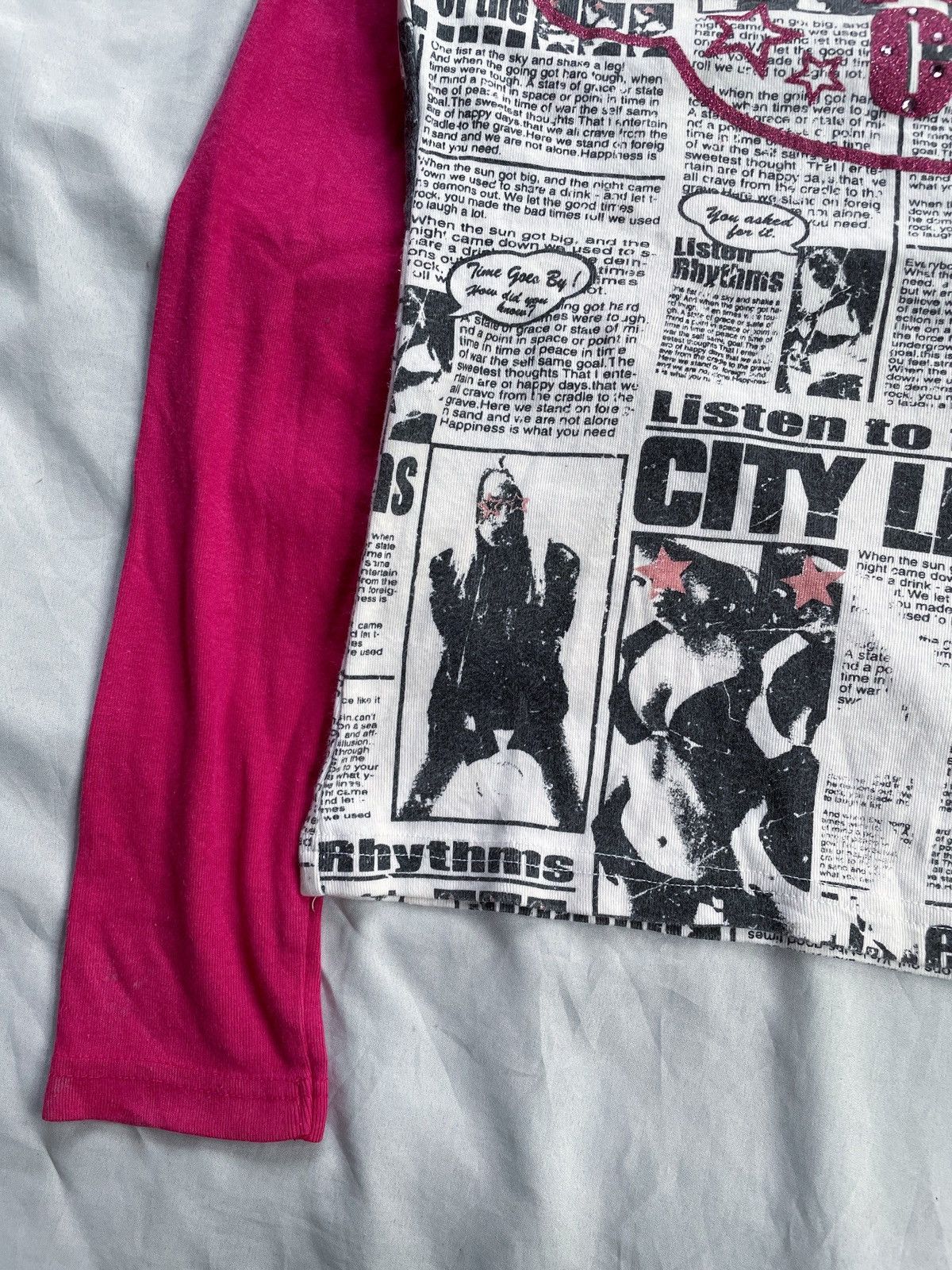 Japanese Brand BATSU CLUB ALL OVER DOUBLE LAYER LONG SLEEVE Size US XS / EU 42 / 0 - 5 Thumbnail