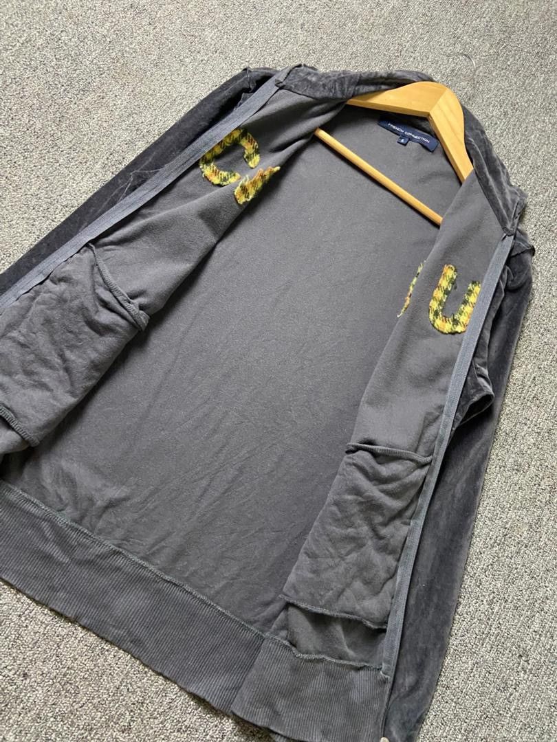 Japanese Brand French Connection FCUK Zip Up Jumper (190) Size US S / EU 44-46 / 1 - 7 Thumbnail