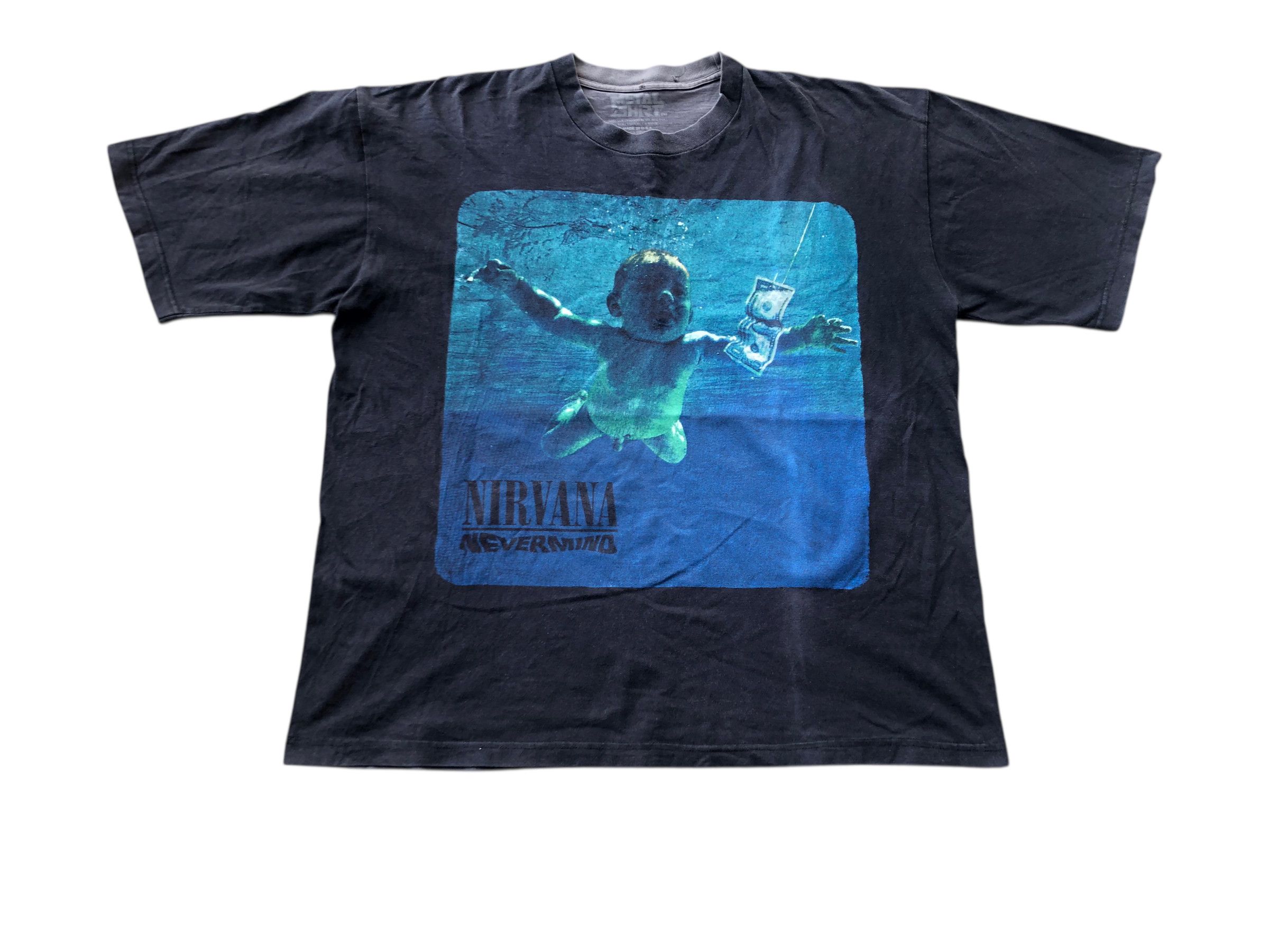 Band Tees × Vintage Nirvana Nevermind Promo shirt 1991 | Grailed
