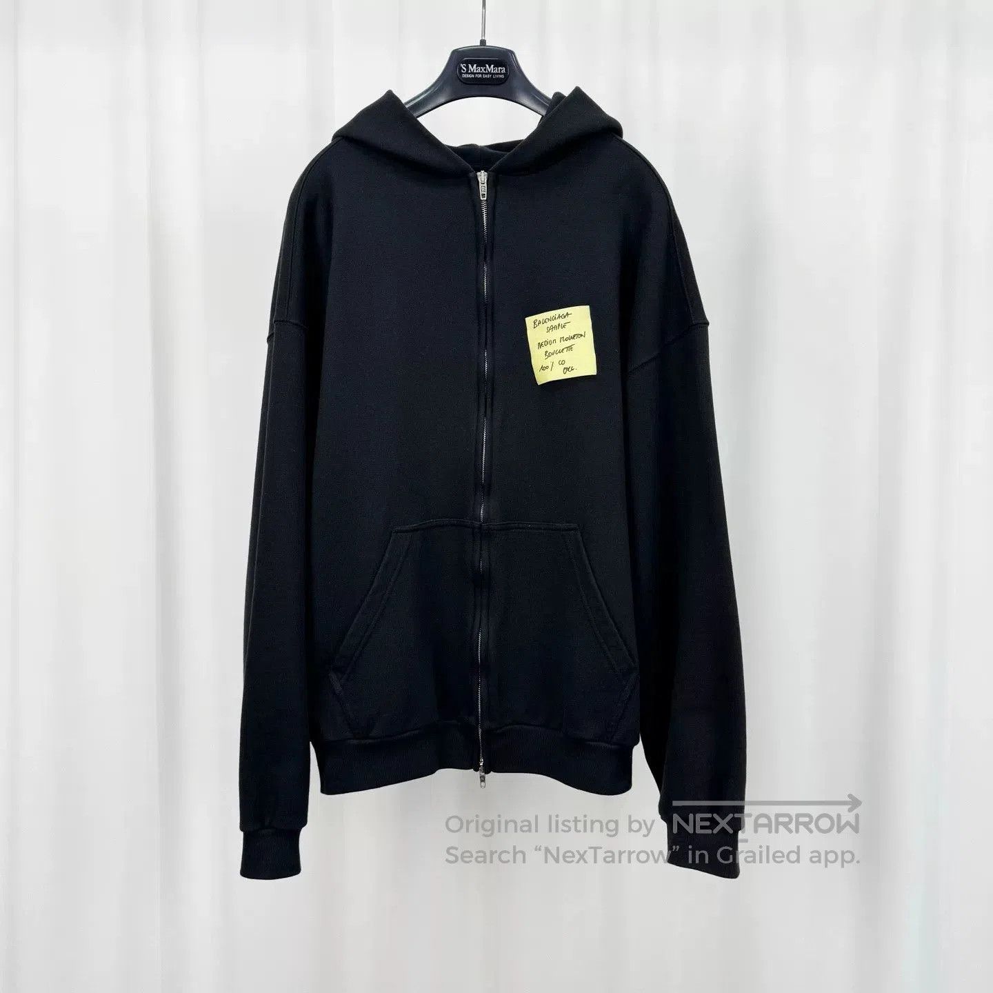 Balenciaga Balenciaga EBAY Zip Up hoodie | Grailed