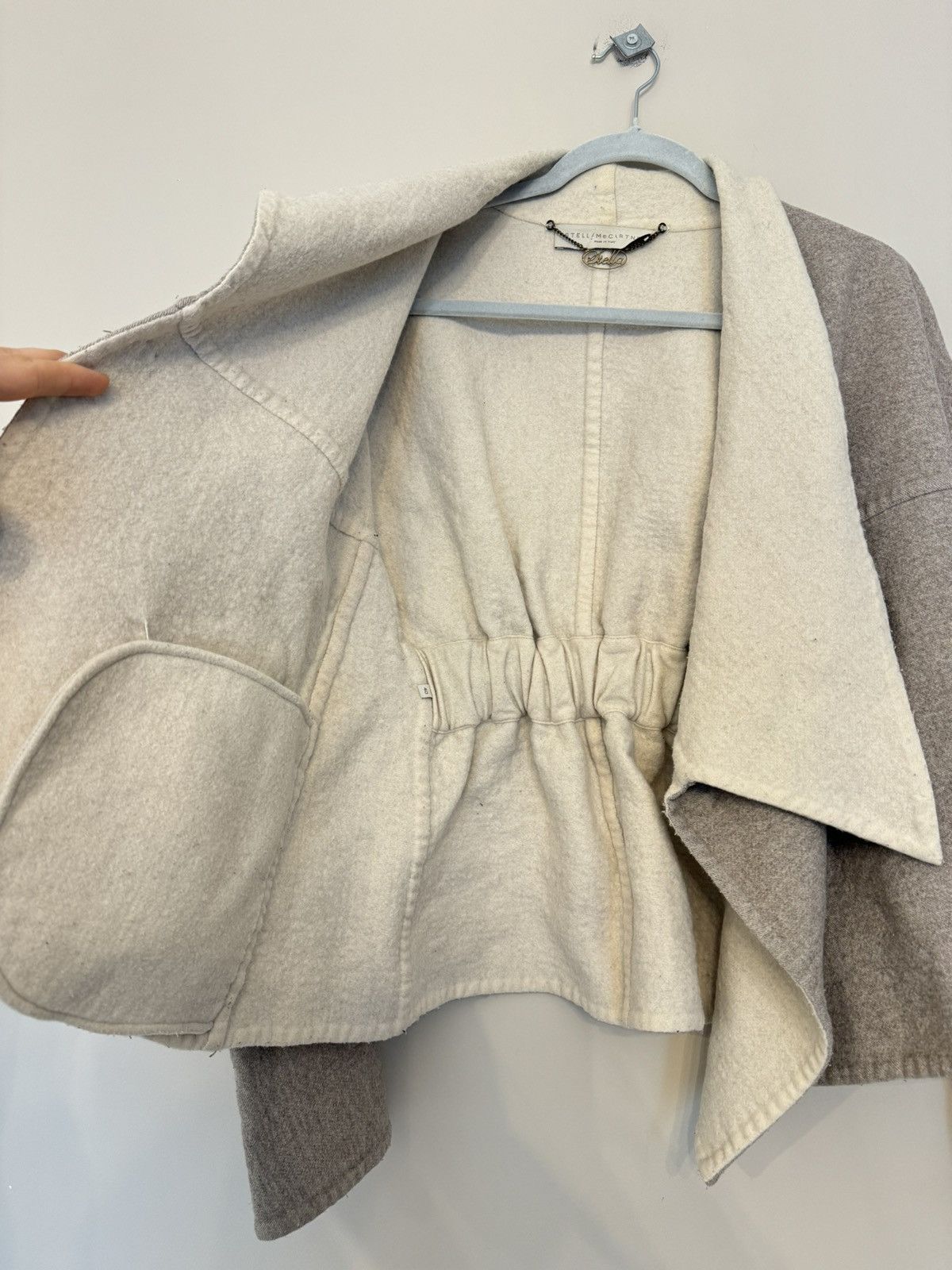Designer × Stella McCartney Stella McCartney wool jacket blazer coat rare item luxury Size S / US 4 / IT 40 - 4 Thumbnail