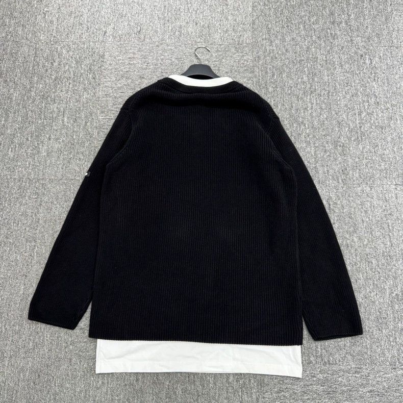 Balenciaga Balenciaga Fake two-piece knitted sweater Size US M / EU 48-50 / 2 - 5 Thumbnail