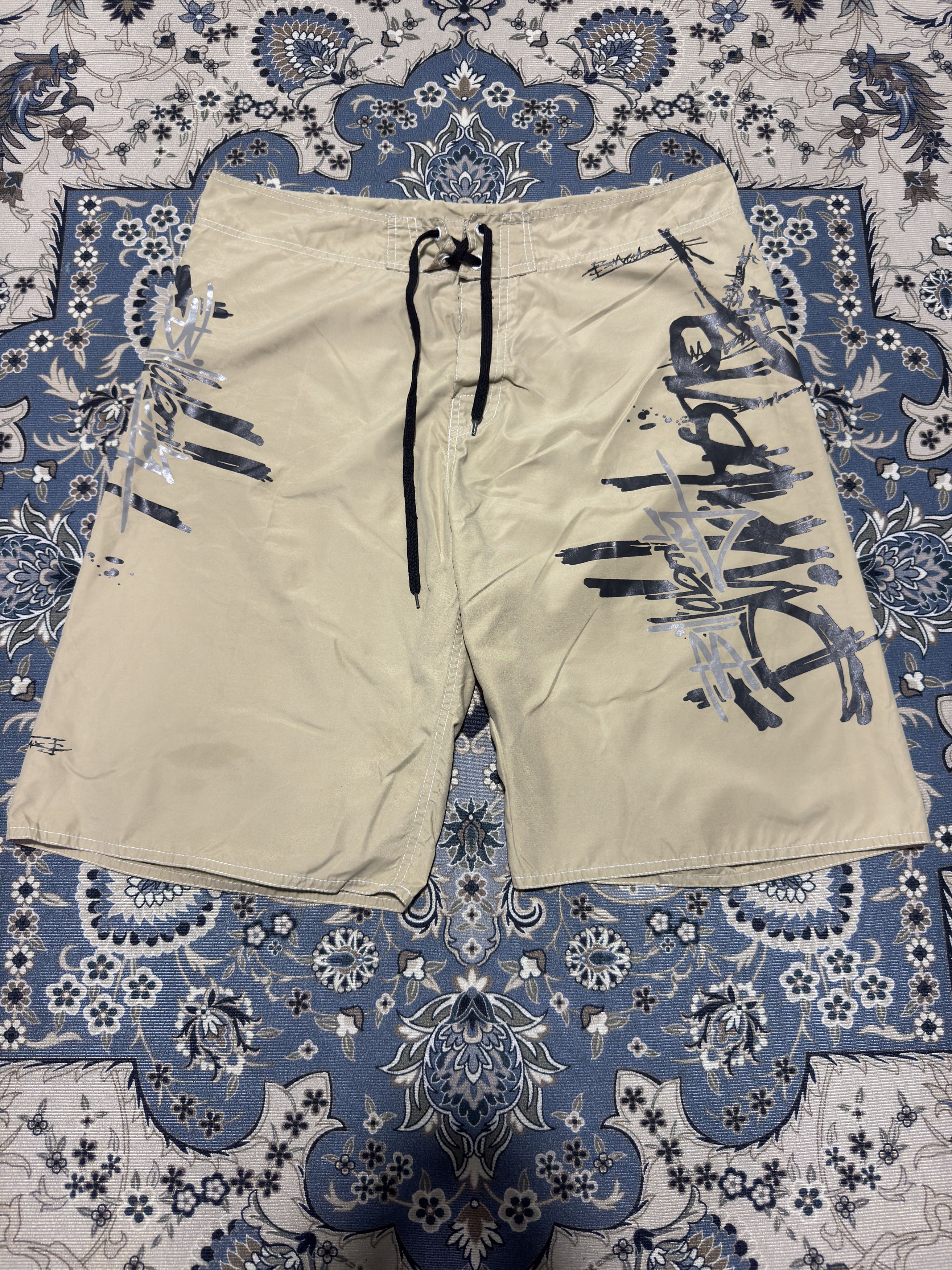 Billabong × Vintage Vintage Billabong Swimming Trunk Surfskate Size US 38 / EU 54 - 1 Thumbnail
