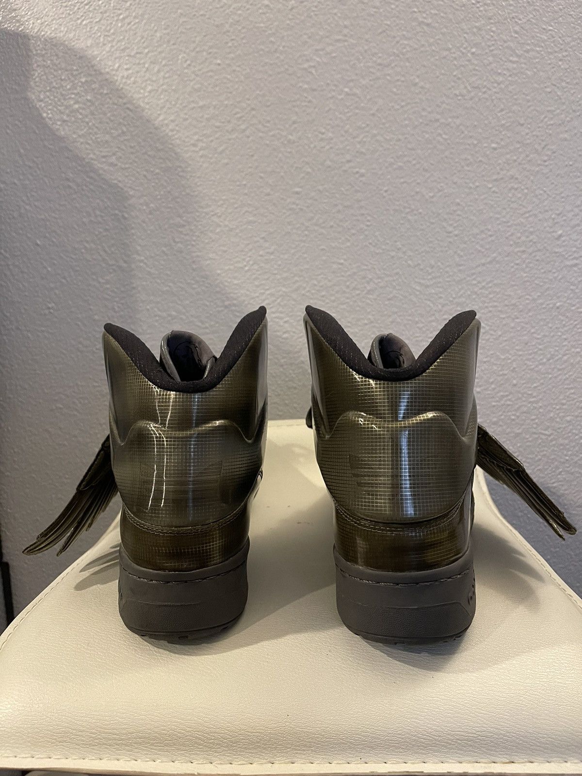 Adidas × Jeremy Scott Adidas X Jeremy Scott wings sneakers sz 12.5 Size US 12.5 / EU 45-46 - 8 Thumbnail