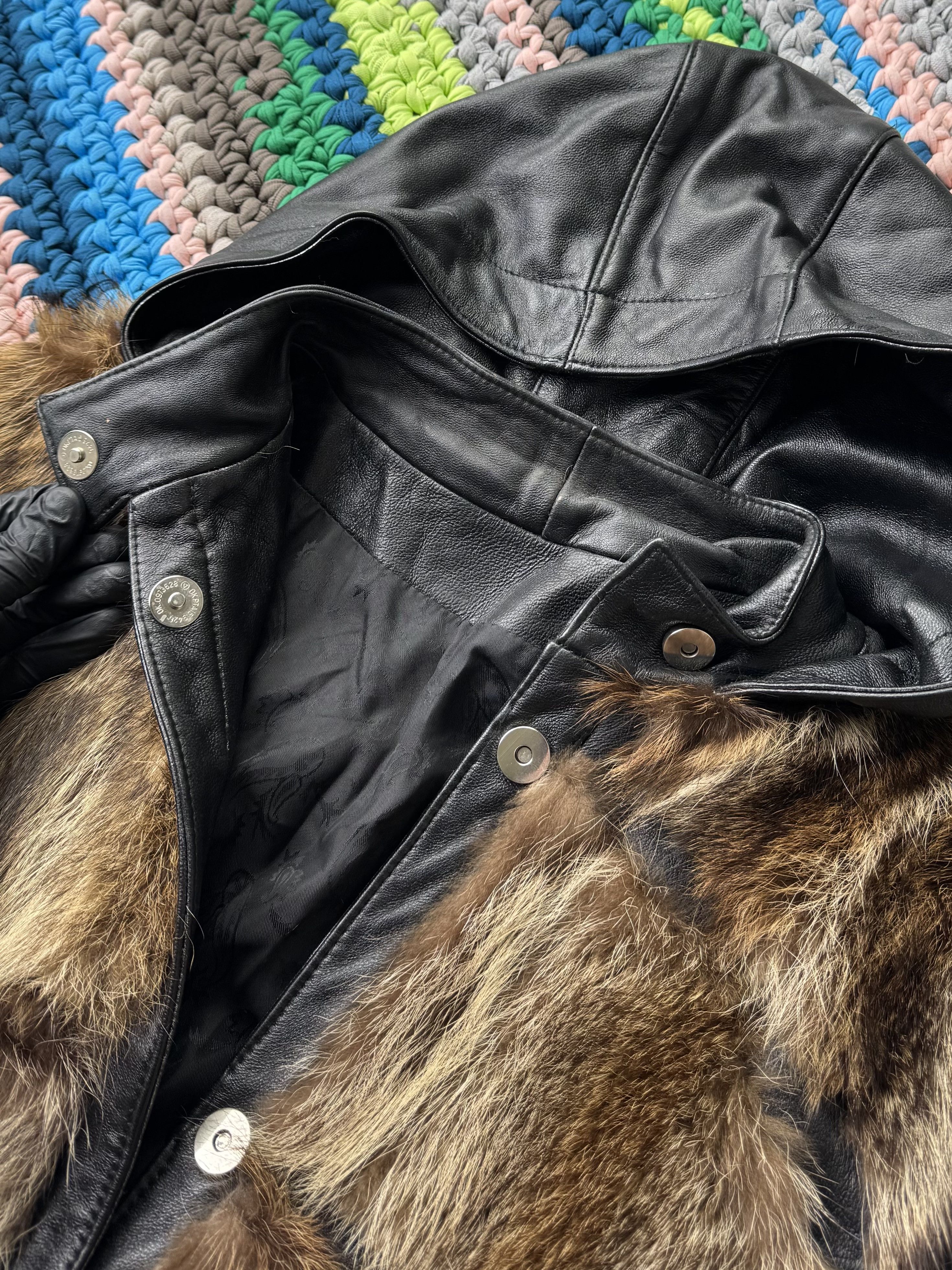 Japanese Brand Vintage Real Fur/Leather Coat (D15) Size M / US 6-8 / IT 42-44 - 5 Thumbnail