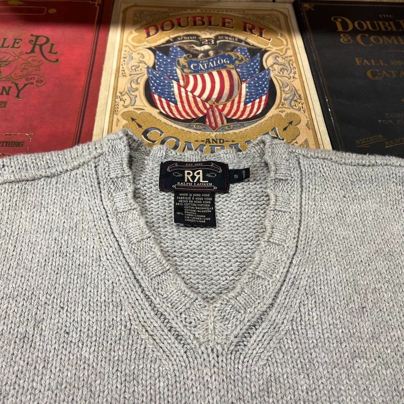 RRL Ralph Lauren RRL Ralph Lauren Cotton and linen blended knitted vest in Size US S / EU 44-46 / 1 - 3 Thumbnail