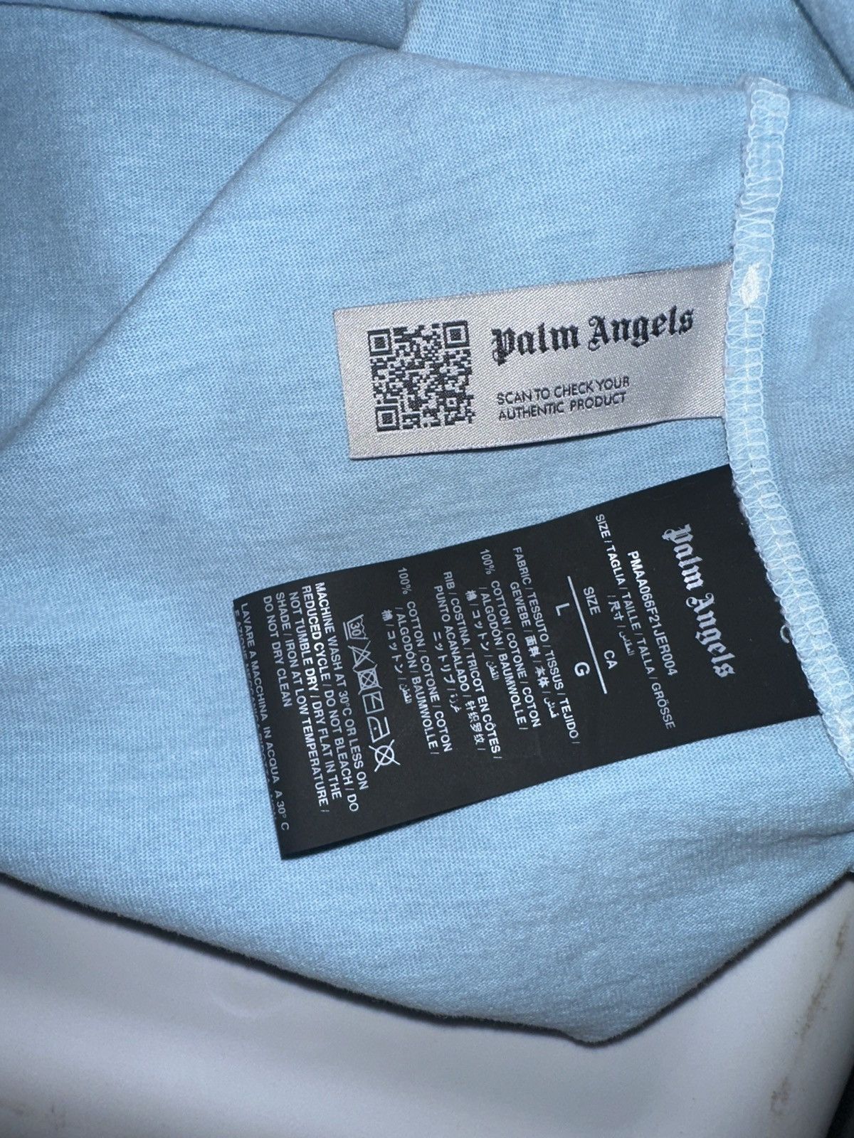 Palm Angels Palm Angels PXP Tonal Palm Tee Size US L / EU 52-54 / 3 - 4 Thumbnail
