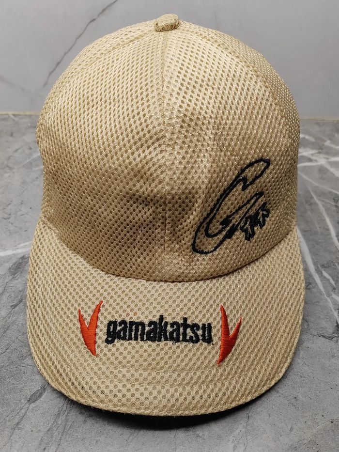 Japanese Brand Vintage Gamakatsu Cap Hat Size ONE SIZE - 2 Thumbnail