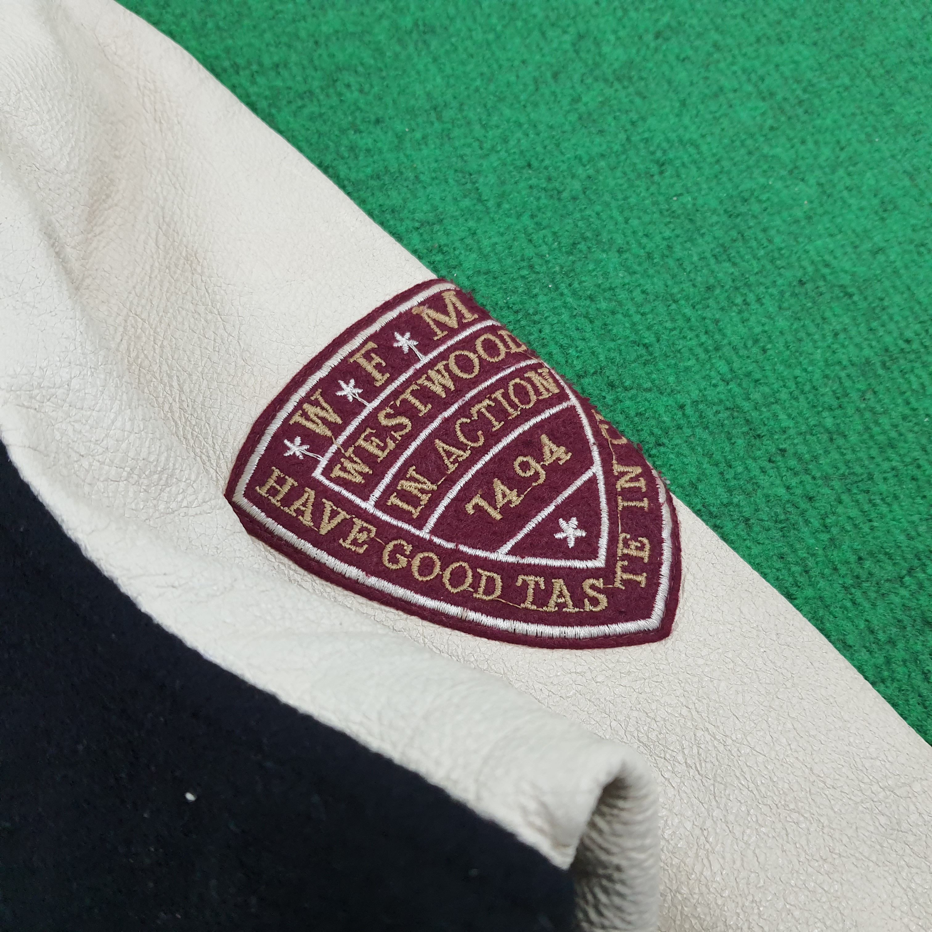 Vintage Vintage Westwood in Action Baseball Style Varsity Jacket Size US XL / EU 56 / 4 - 5 Thumbnail