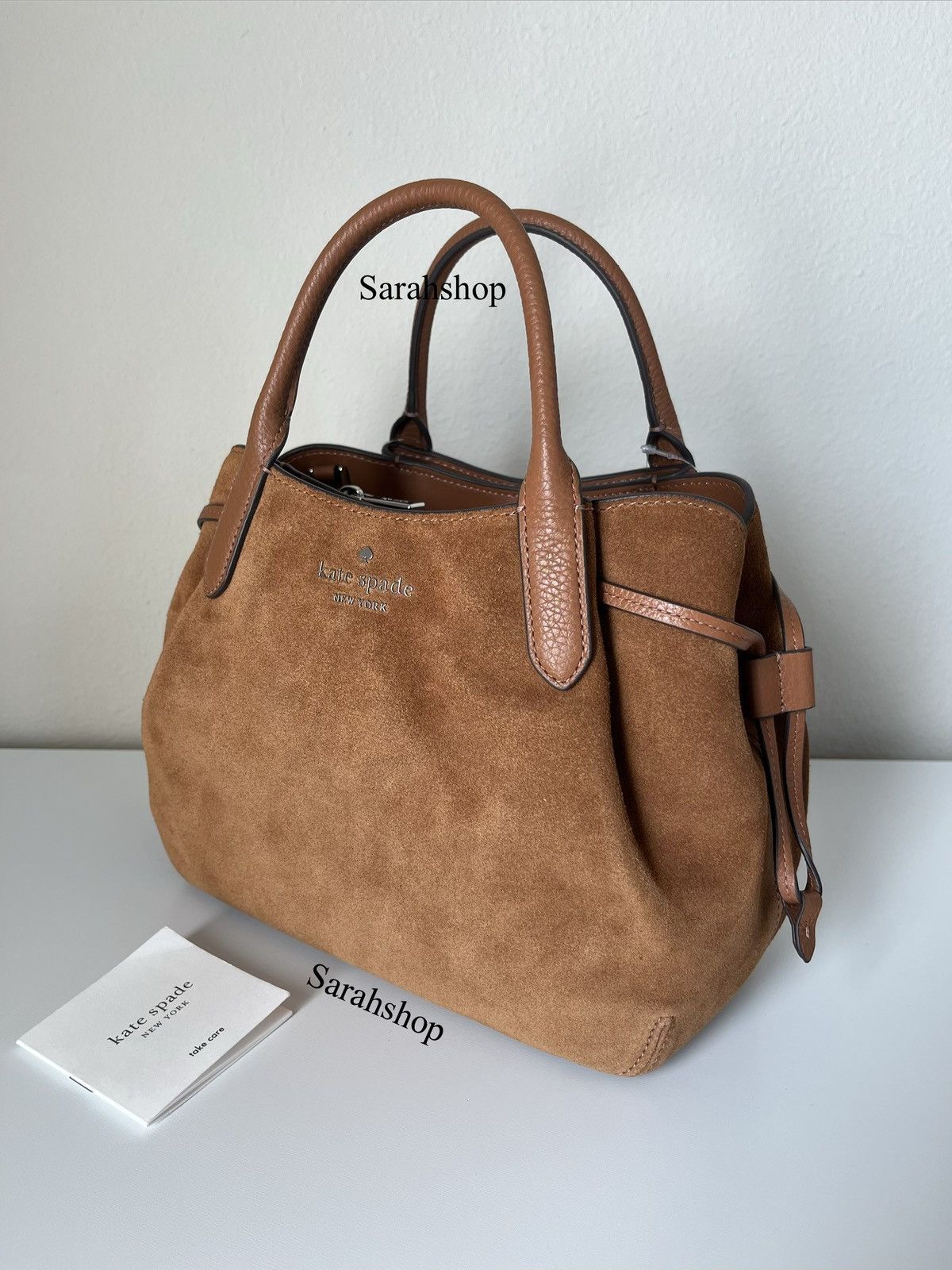 Kate Spade Kate Spade Dumpling Suede Satchel Size ONE SIZE - 1 Thumbnail