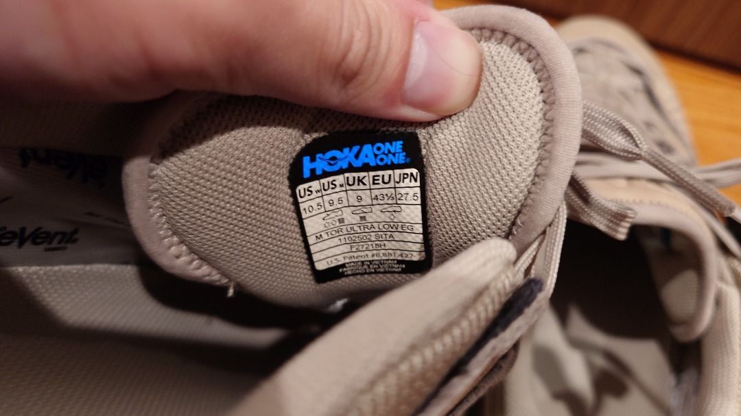 Engineered Garments × Hoka Hoka x Engineered Garments Tor Ultra Low Size US 9.5 / EU 42-43 - 3 Thumbnail