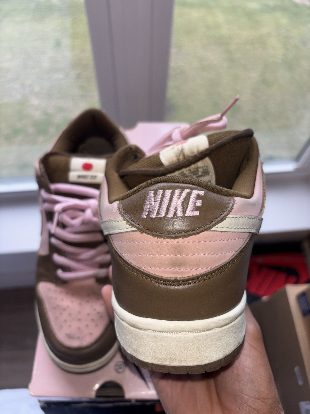 Nike Stussy x Nike Dunk Low Pro SB Cherry Size US 10 / EU 43 - 5 Thumbnail