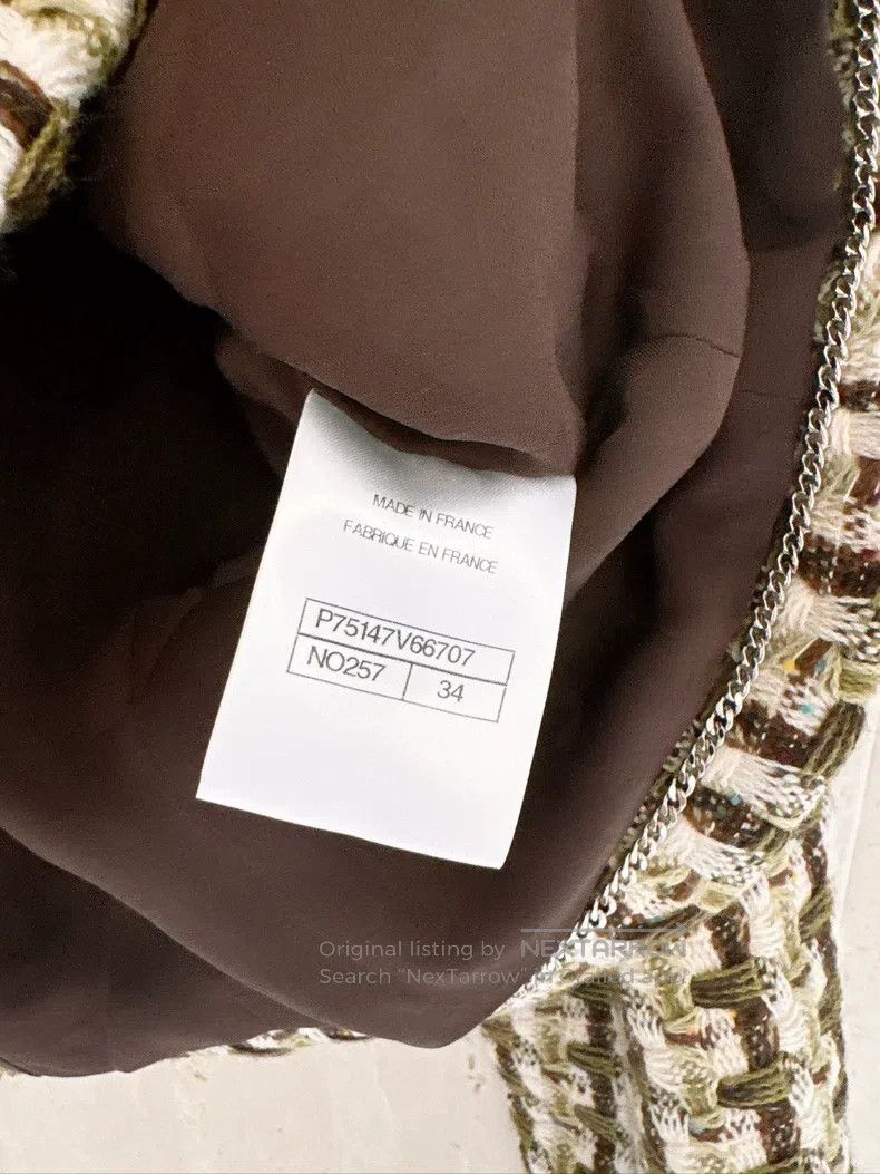 Chanel Chanel 23A Dakar Series Colourful Tweed Coat Size XXS / US 00 / IT 34 - 8 Thumbnail