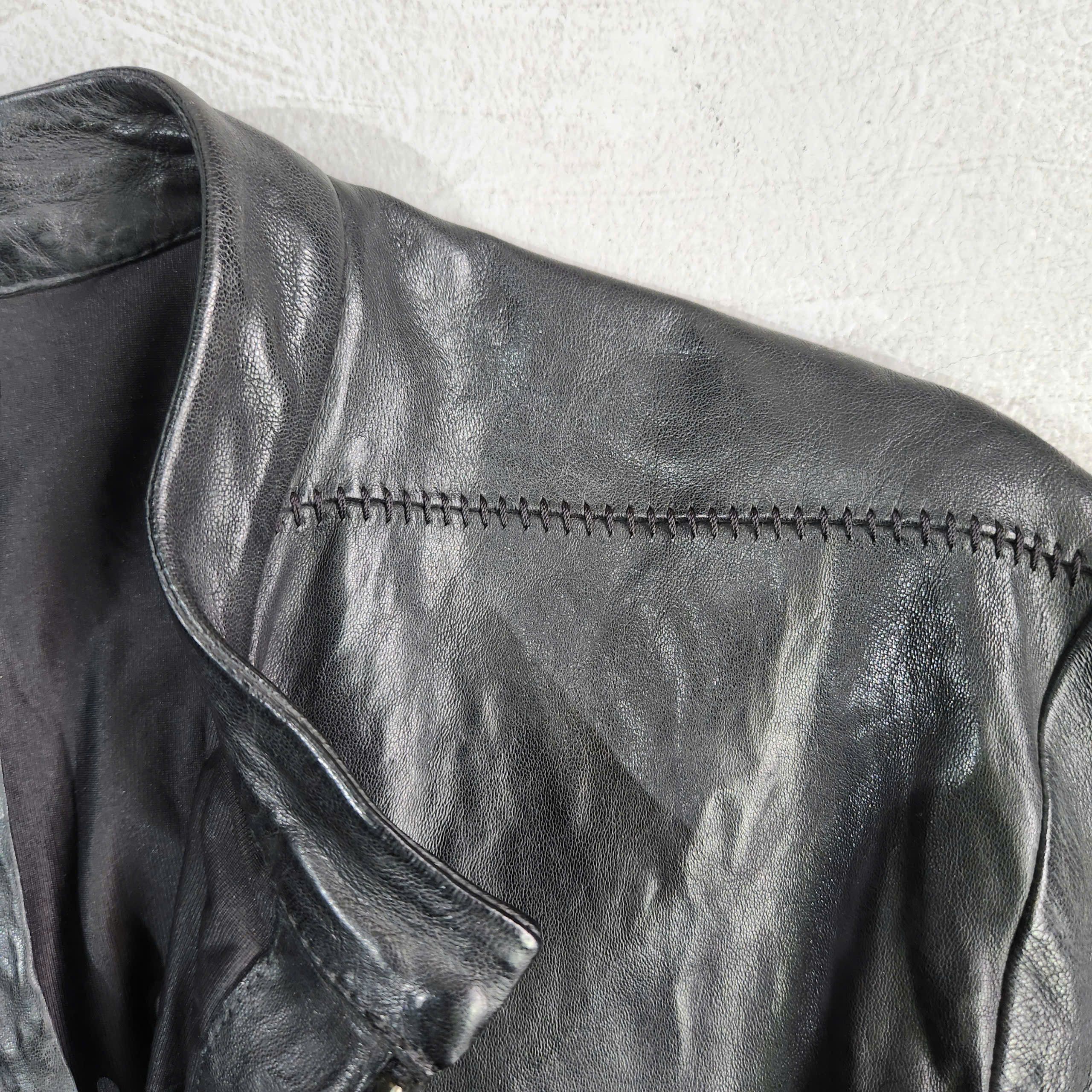 Isaac Sellam Experience Issac Sellam inflatable moto spine lamb leather jacket Size US L / EU 52-54 / 3 - 13 Thumbnail