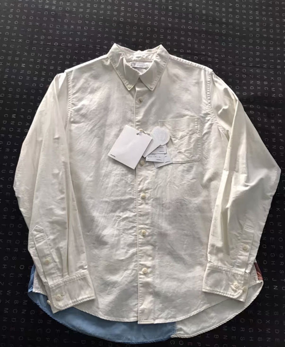Visvim visvim GIZA Egyptian cotton flag shirt Size US S / EU 44-46 / 1 - 2 Thumbnail