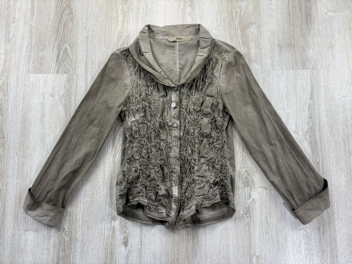 Elisa Cavaletti Womens blouse Bottega by Elisa Cavaletti Size M Color Gray Size M / US 6-8 / IT 42-44 - 2 Thumbnail