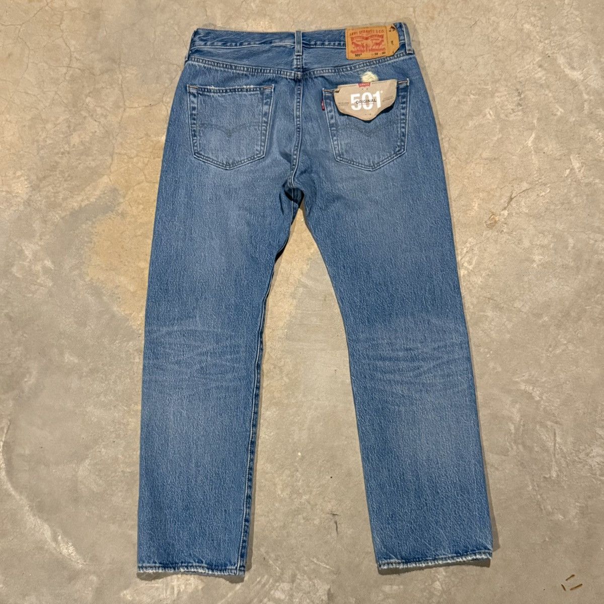 Levi's Levi’s 501 Distressed Thrashed Jeans Skater Grunge ERD Y2K Size US 32 / EU 48 - 10 Thumbnail