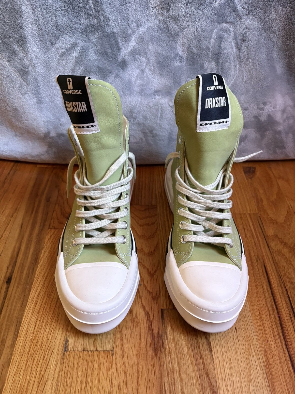 Converse 1/1 SAMPLE Converse Rick Owens DRKSHDW DRKSTAR Chuck 70 High Size US 9 / EU 42 - 5 Thumbnail