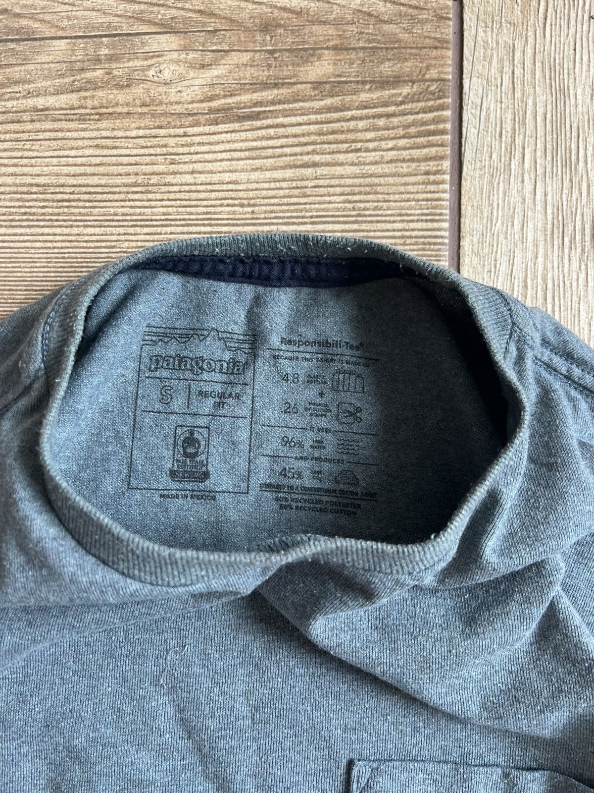 Patagonia Patagonia Long Sleeve Pocket Tee / Outdoor Essential Size US M / EU 48-50 / 2 - 5 Thumbnail