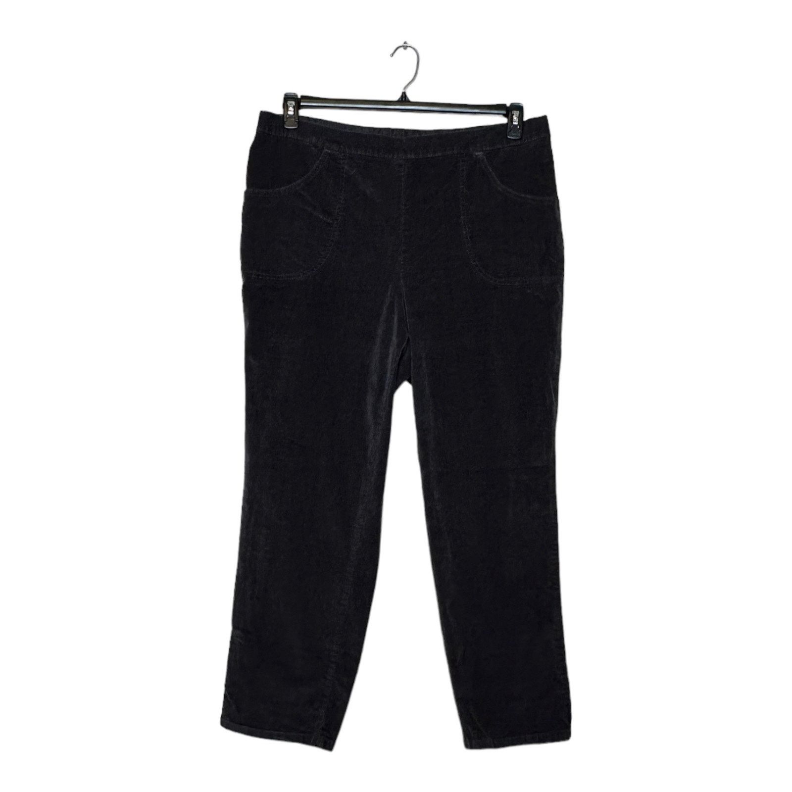 Hanes JMS by Hanes gray corduroy pull on stretch pants size 2X Size 40" / US 18 - 6 Thumbnail