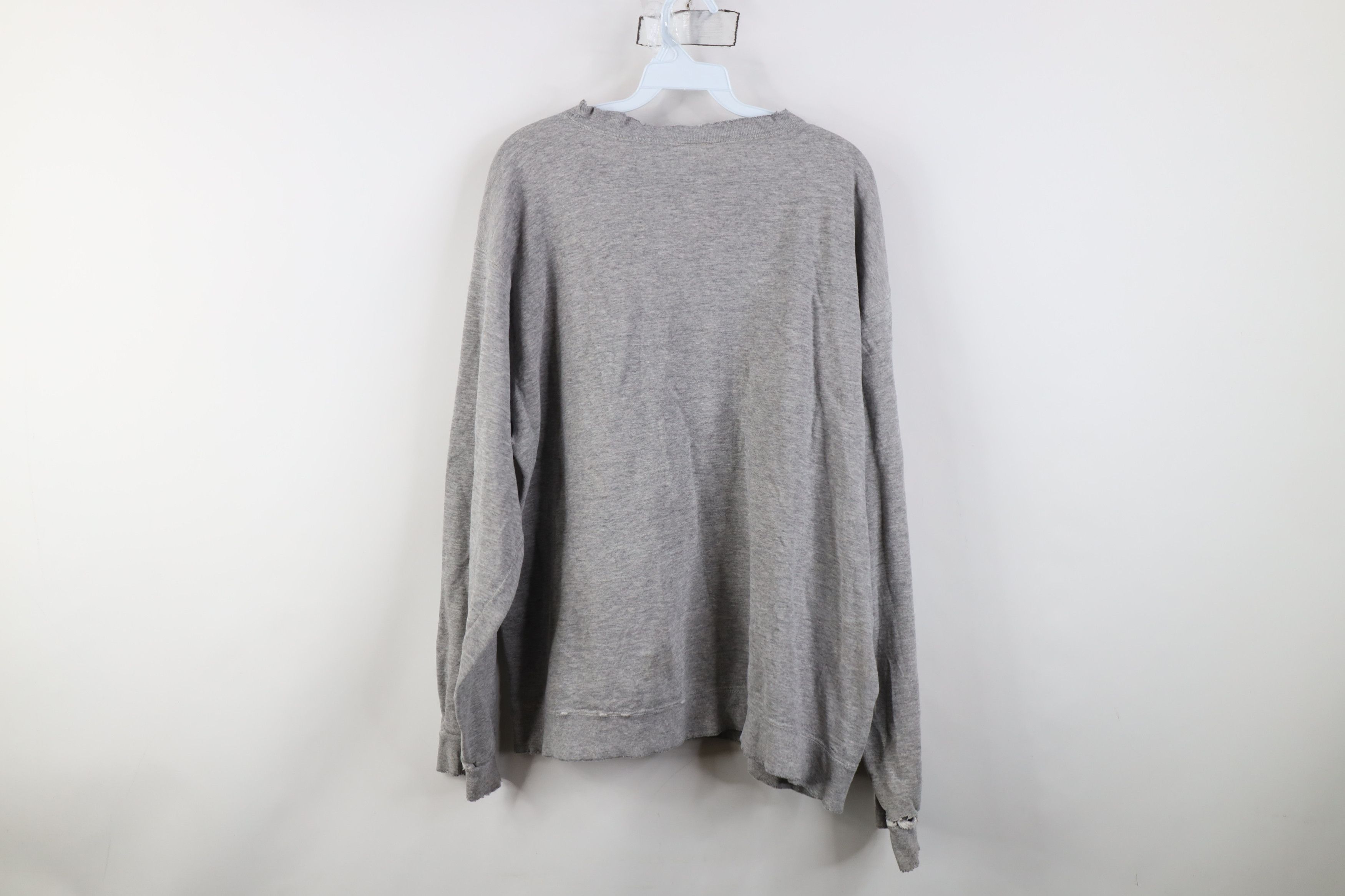 Nike Vintage 90s Nike Scott Mini Swoosh Sweatshirt Gray USA Size US L / EU 52-54 / 3 - 14 Thumbnail