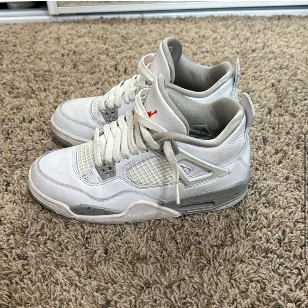 Jordan Brand × Nike Jordan 4 Retro White Oreo Size US 7 / IT 37 - 4 Thumbnail
