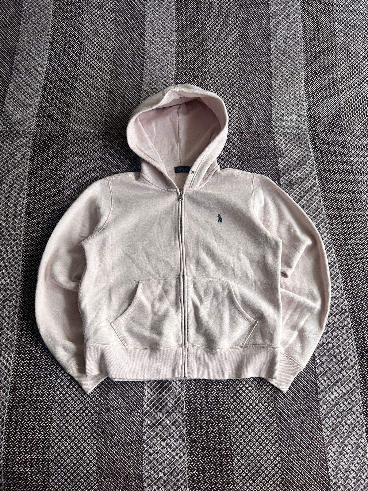 Polo Ralph Lauren Polo Ralph Lauren Zip Pink Hoodie Unisex Streetwear Size M Size US M / EU 48-50 / 2 - 1 Thumbnail