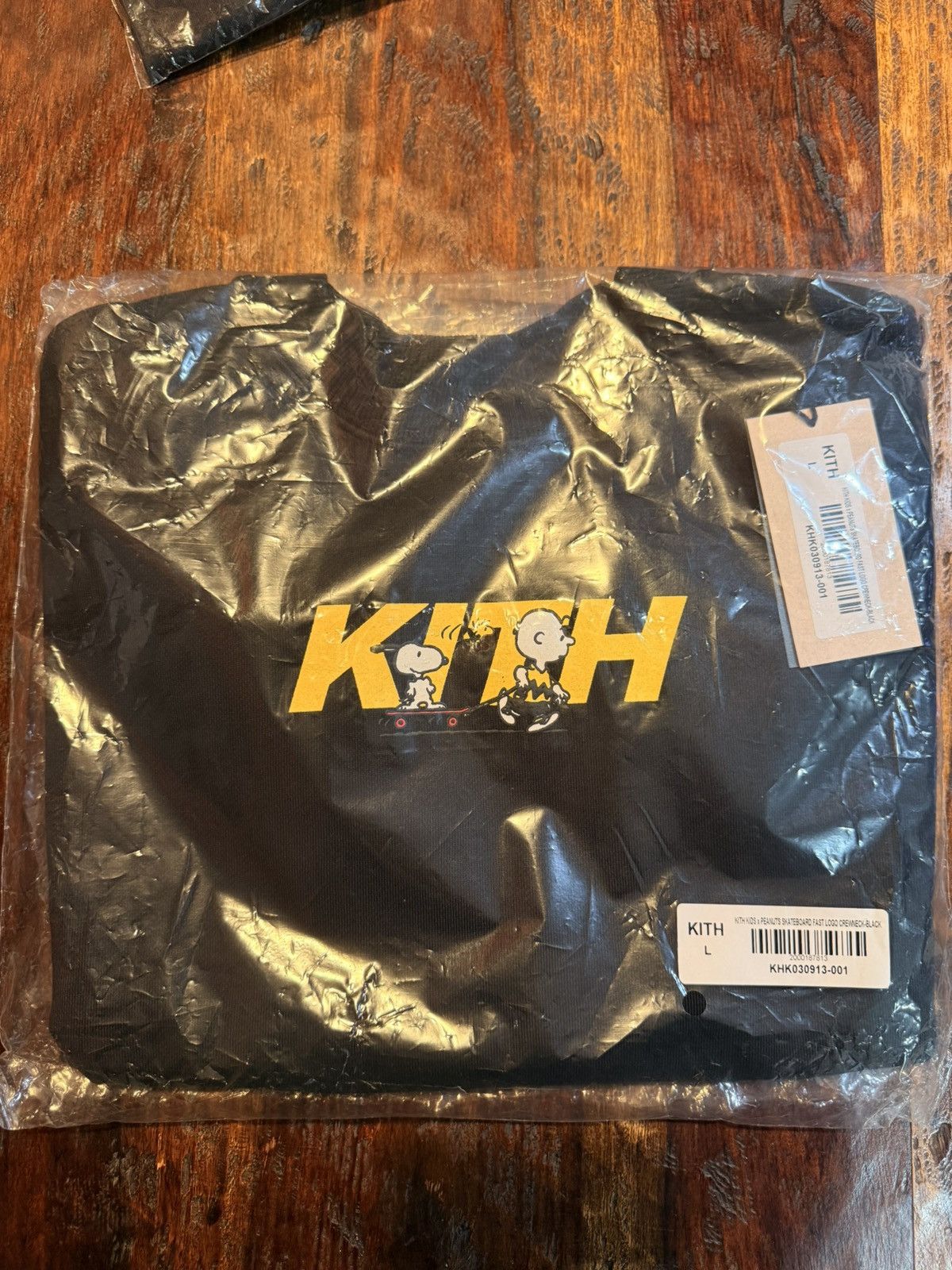 Kith × Peanuts Kith Peanuts Skateboard Fast Logo Crewneck Size L / US 10 / IT 46 - 1 Thumbnail