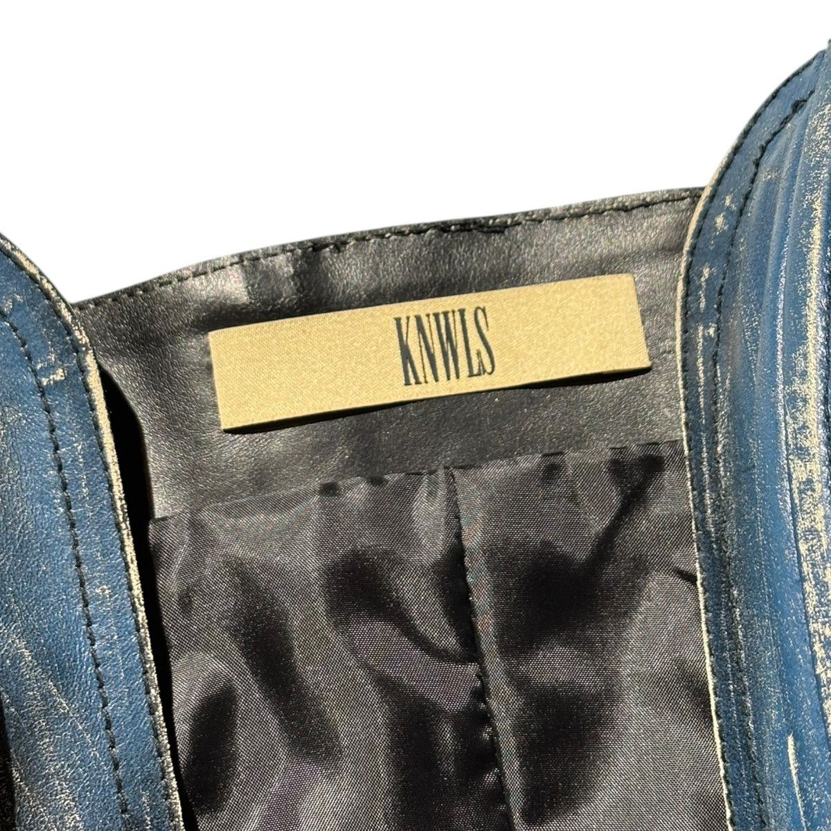 KNWLS $990 leather corset dip top Size S / US 4 / IT 40 - 3 Thumbnail