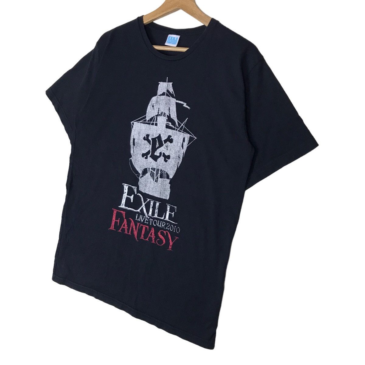 Vintage Vintage Exile Fantasy Japanese Band Tee Tour Shirt Size US L / EU 52-54 / 3 - 5 Thumbnail