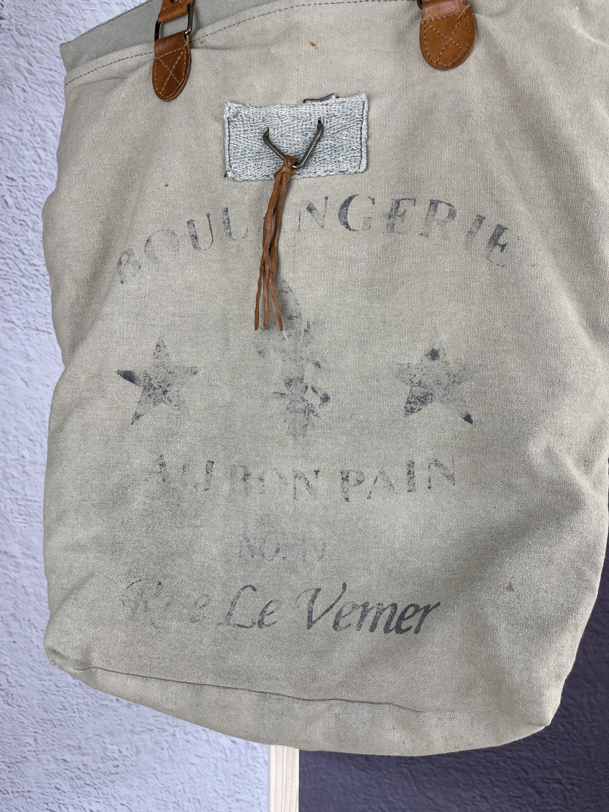 Carpe Diem × Vintage Carpe Diem vintage distressed big logo tote bag Size ONE SIZE - 7 Thumbnail