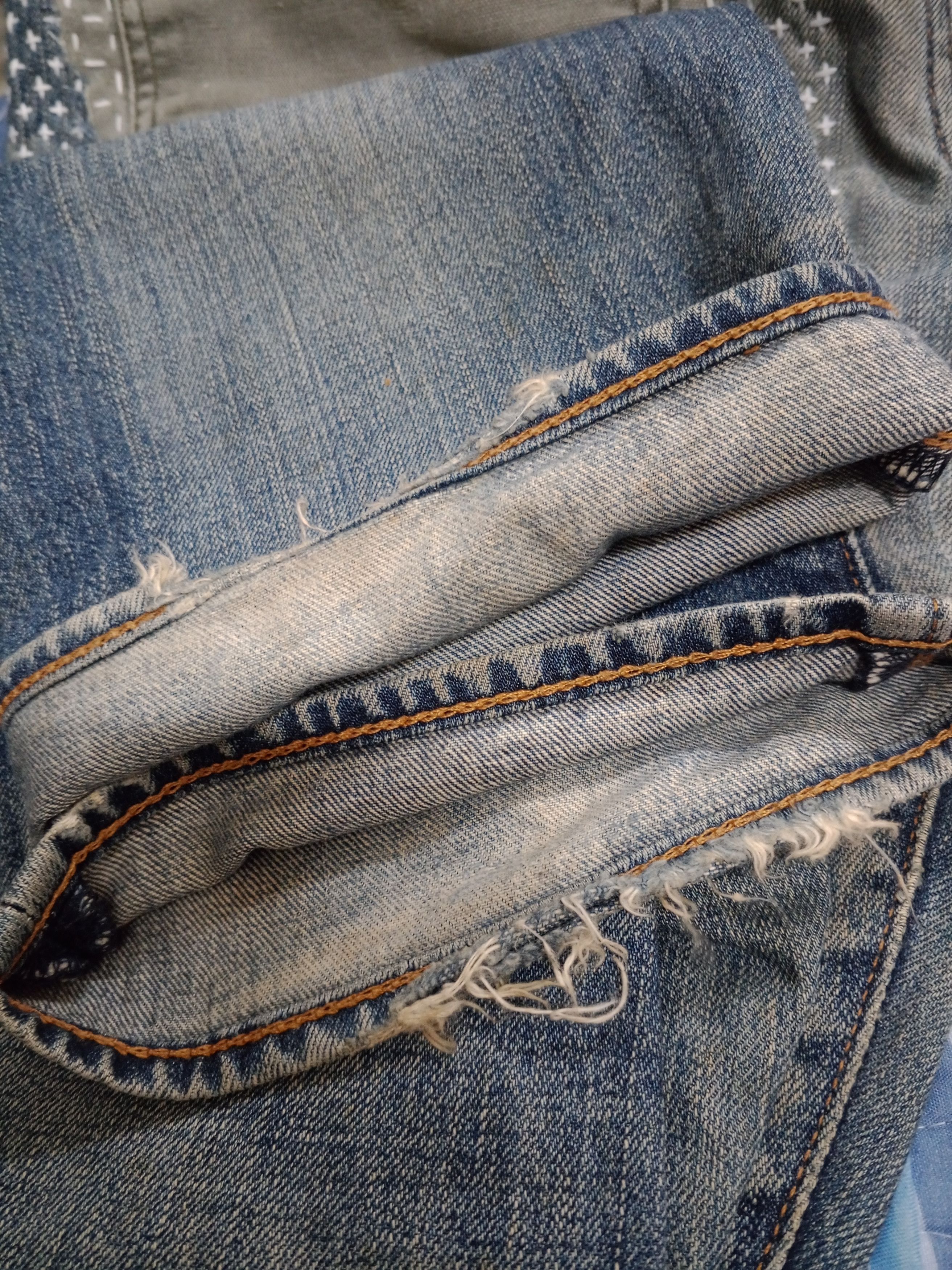 Levi's Levi's x Carhartt Carpenter sashiko custom Size US 32 / EU 48 - 9 Thumbnail