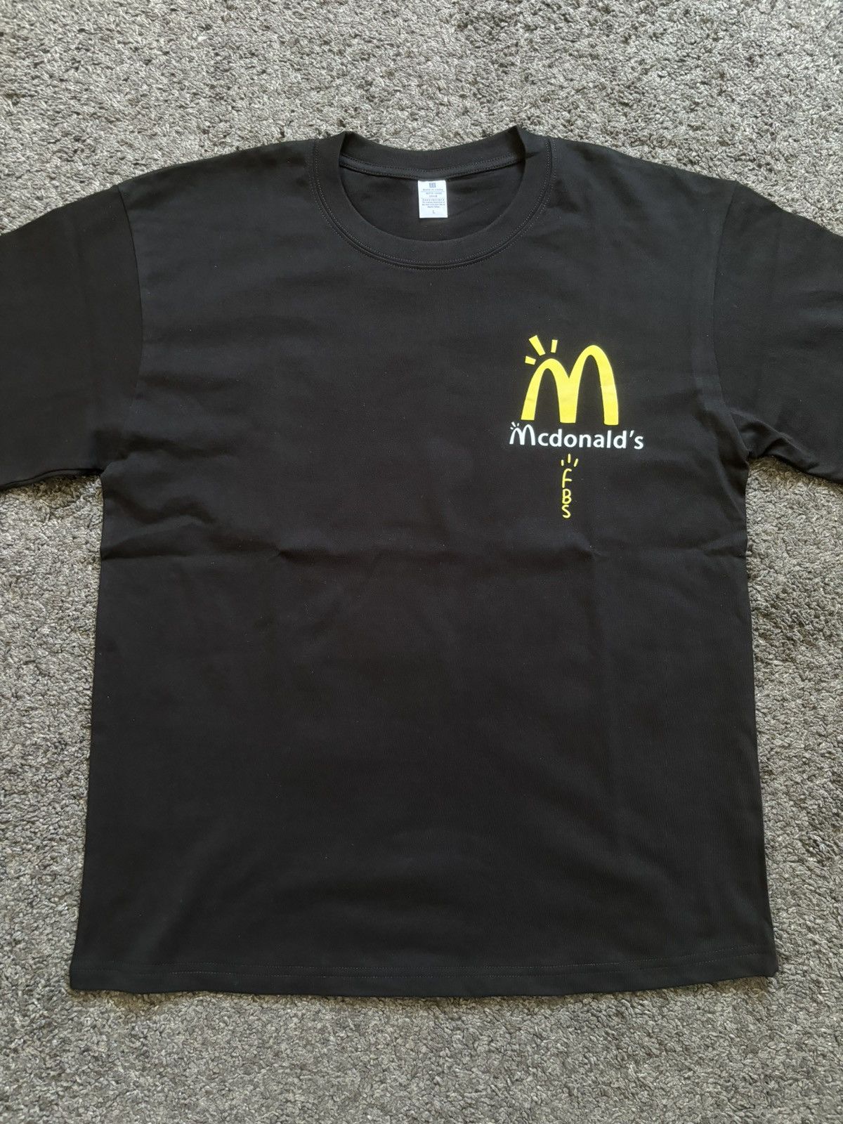 CNCPTS × Vintage Vintage McDonald’s delicious food heavyweight black tee Size US M / EU 48-50 / 2 - 5 Thumbnail